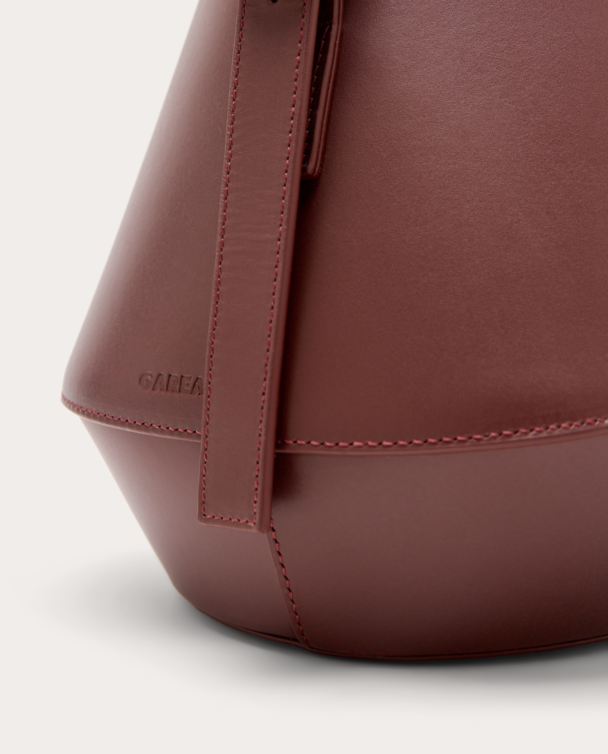 Bolso de hombro Lerna Ample de piel - Marrón claro Marrón claro-5
