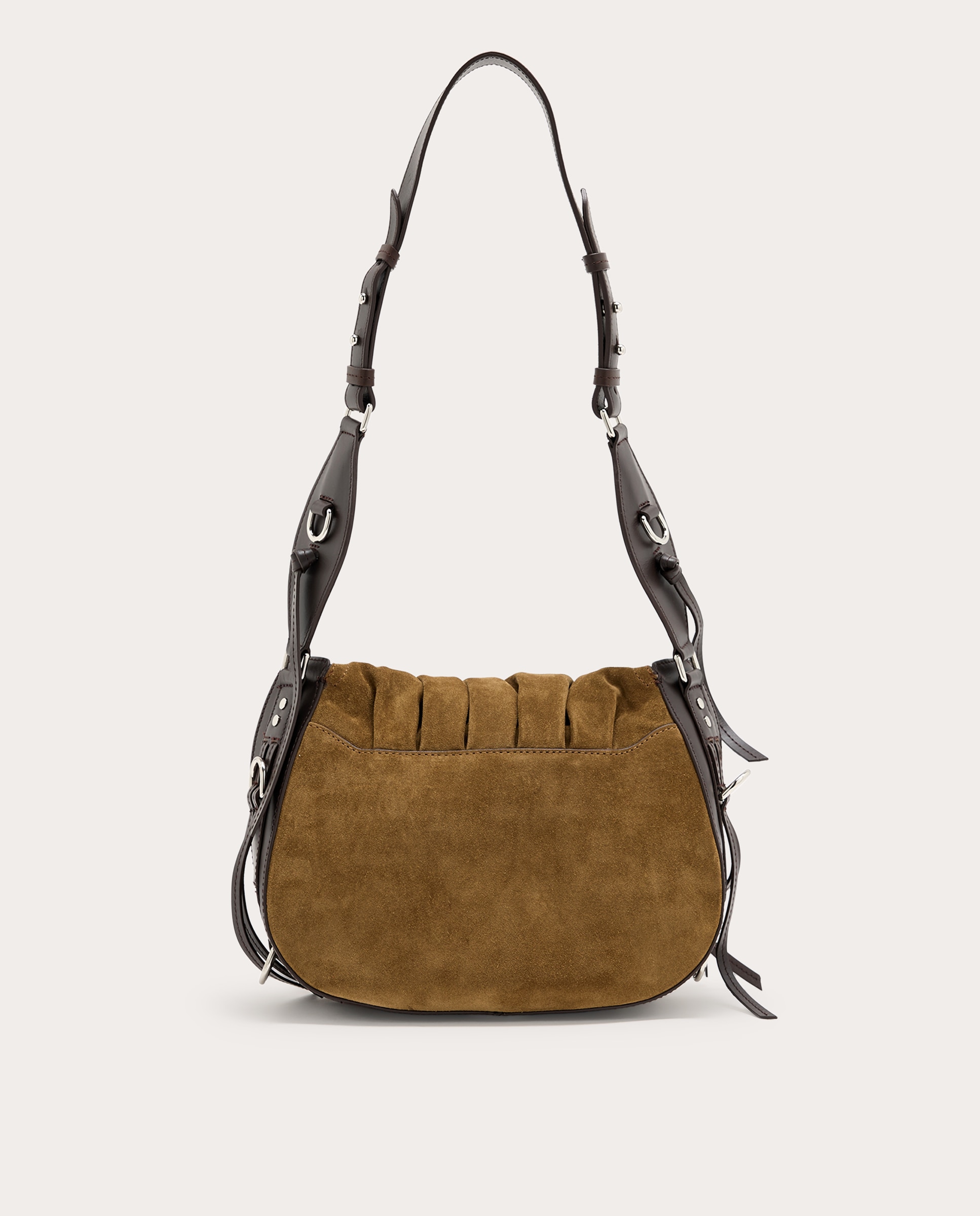 Bolso de hombro Bolton de ante 2