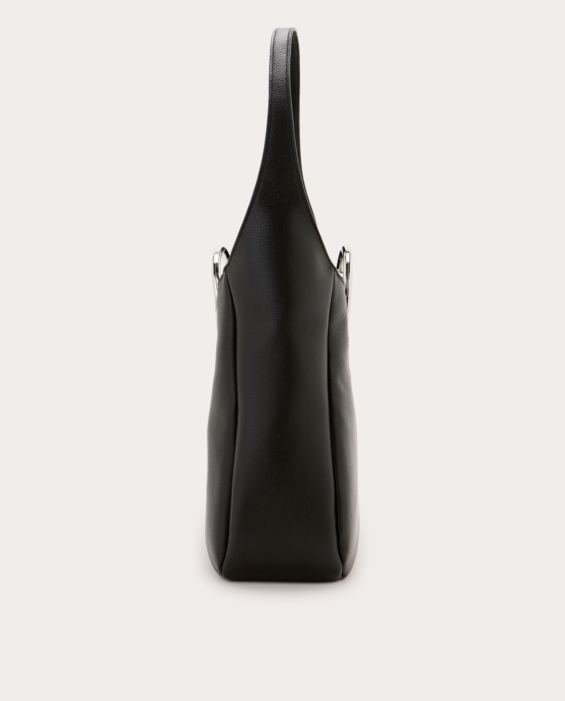 Imagen 5 de Bolso hobo de piel - Negro Negro