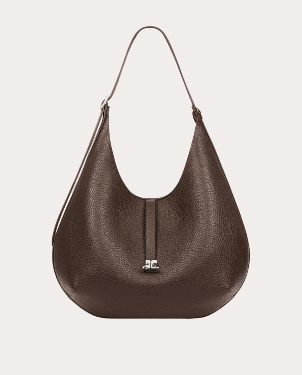 Imagen 0 de Bolso Hobo de piel Marrón