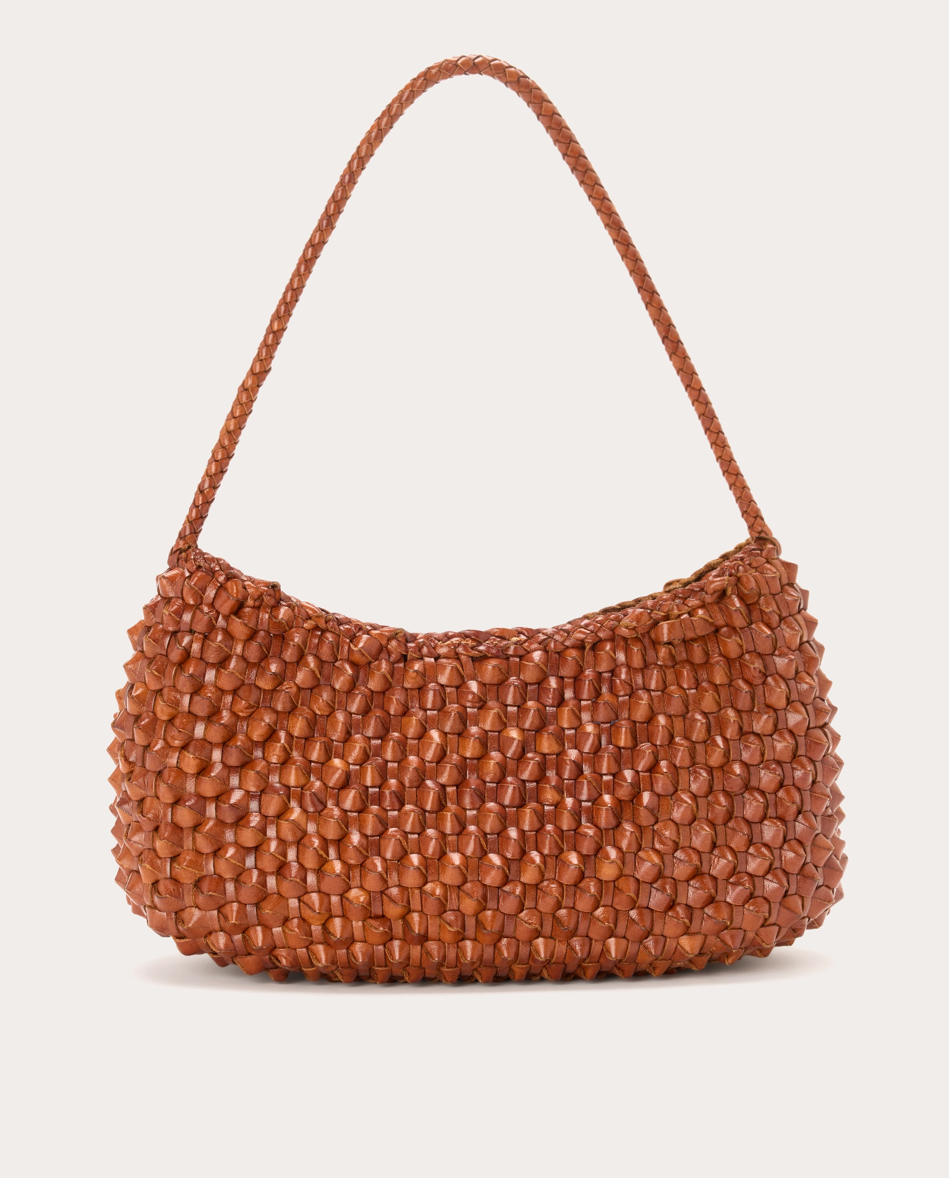 Imagen 1 de Bolso shoulder Basil Cactus de piel Marrón claro