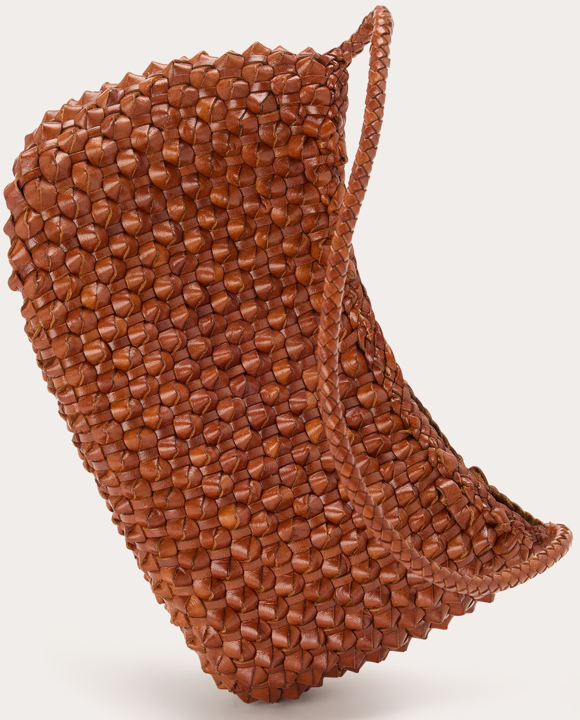 Imagen 5 de Bolso shoulder Basil Cactus de piel - Marrón claro Marrón claro