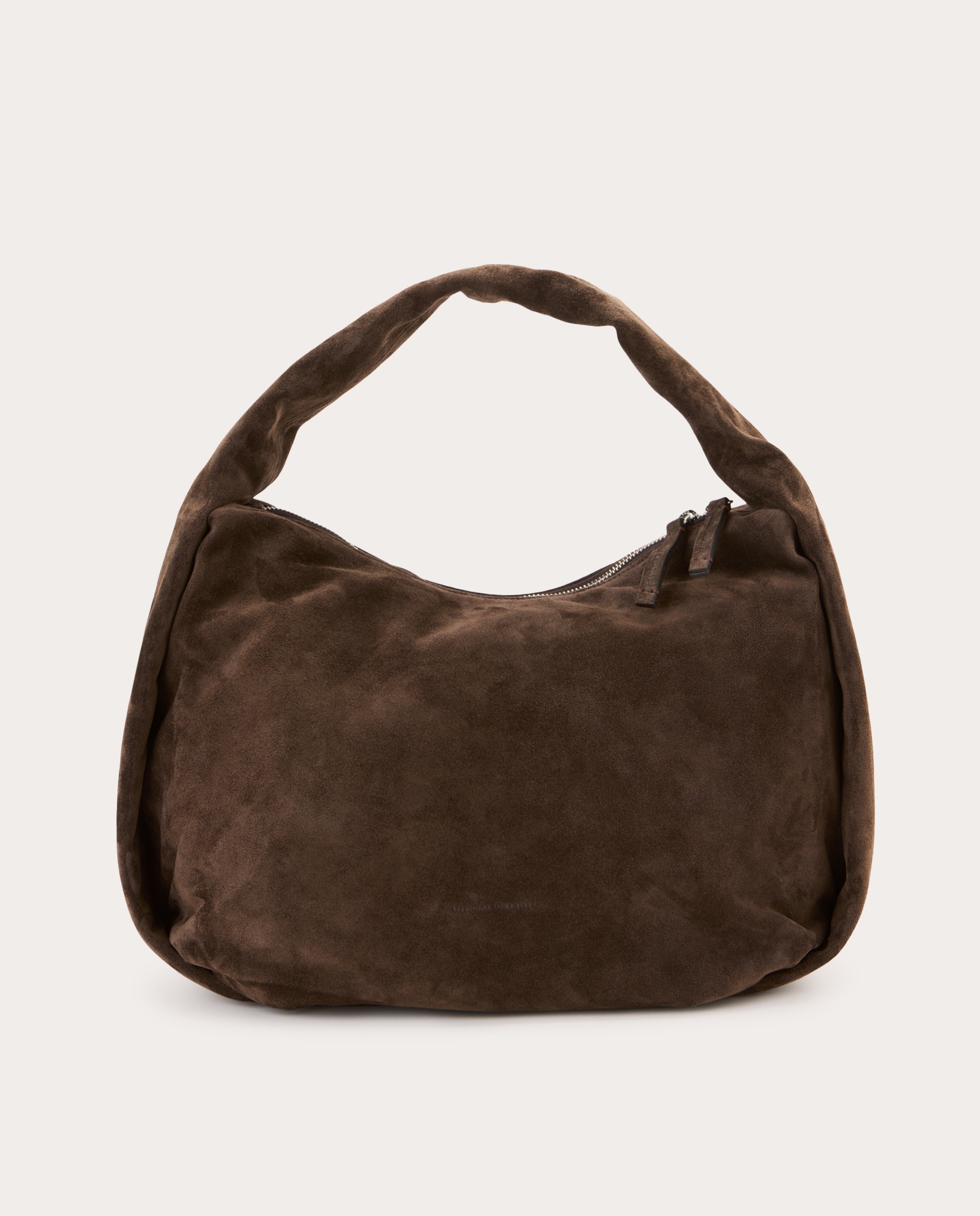 Bolso bandolera Bolina de piel - Marrón Marrón-1