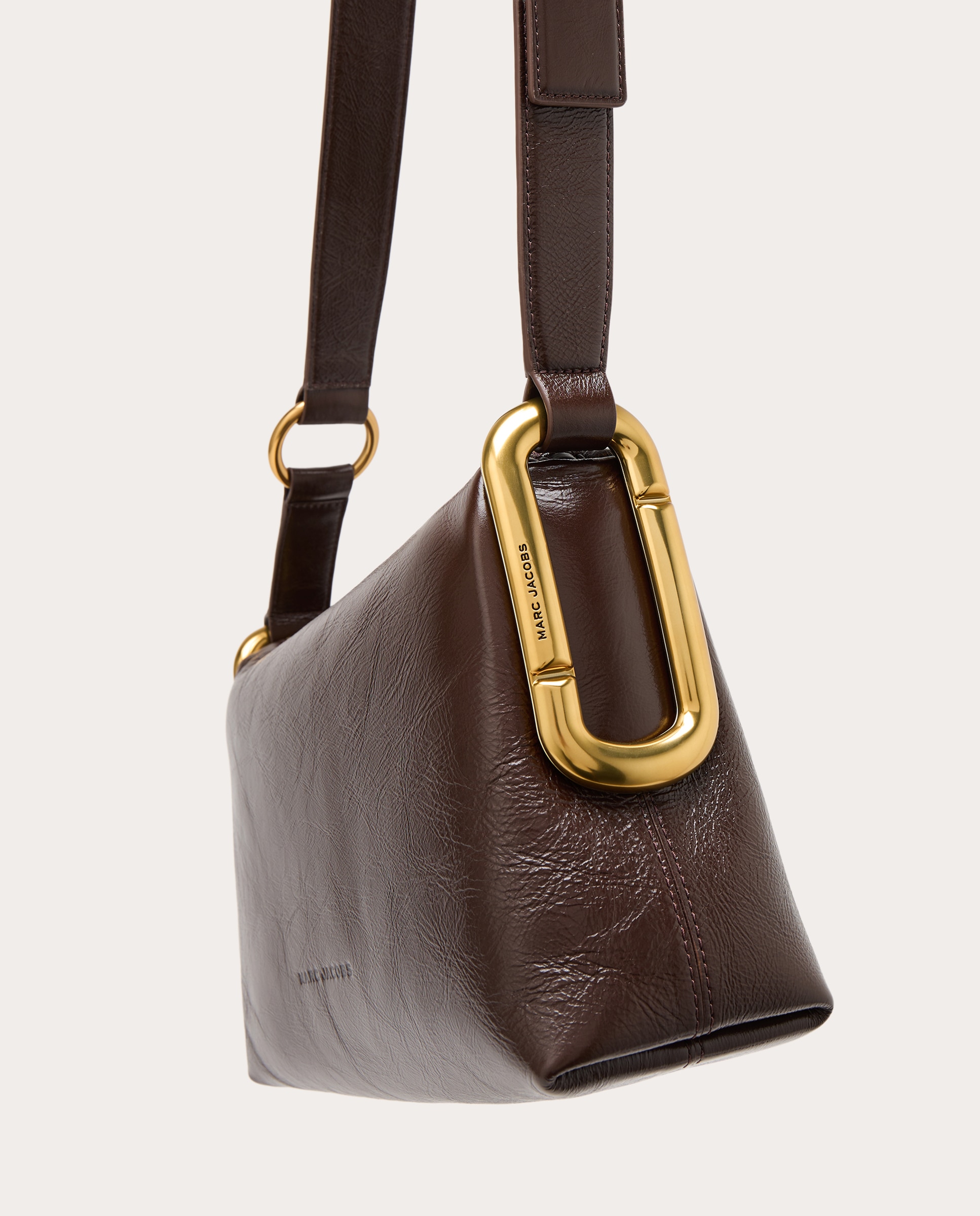 Imagen 4 de Bolso Scene Shoulder mediano de piel - Marrón Marrón