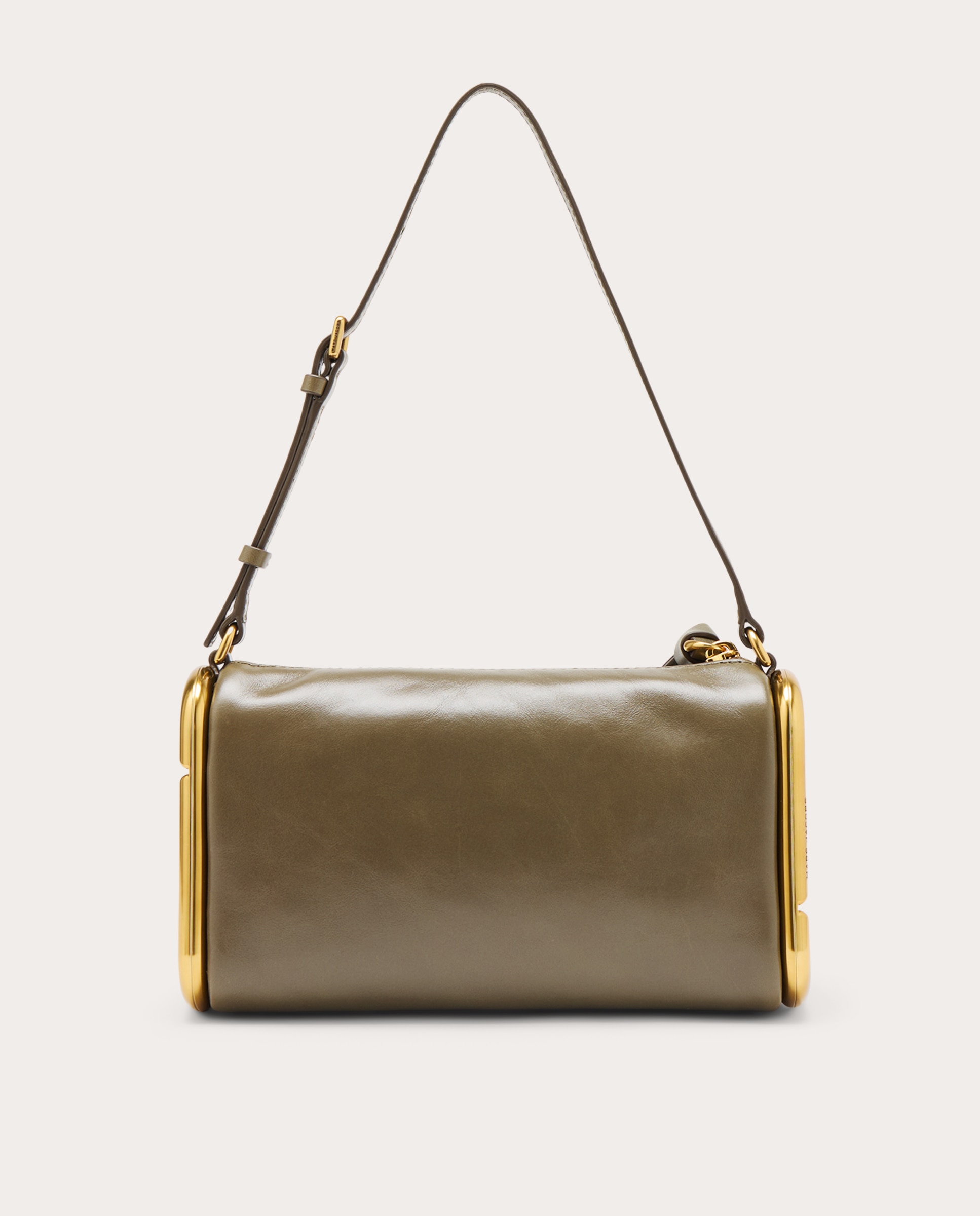 Imagen 2 de Bolso Scene Shoulder pequeño de piel - Verde Verde