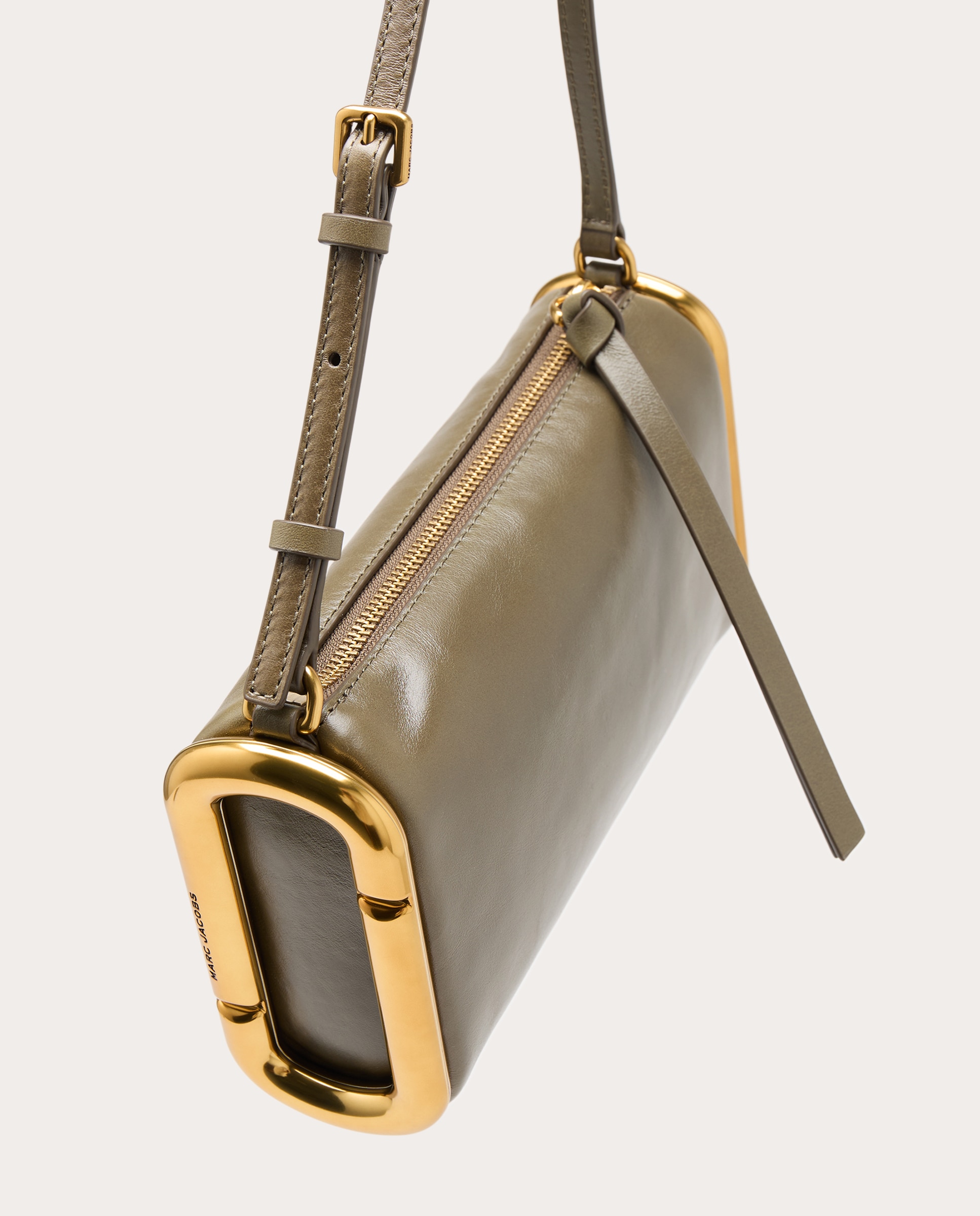 Imagen 5 de Bolso Scene Shoulder pequeño de piel - Verde Verde