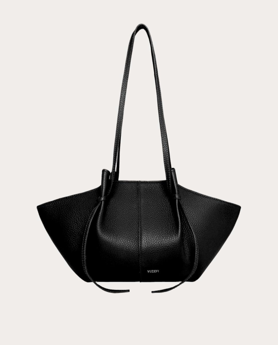 Imagen 0 de Bolso shopping Mochi de piel Negro
