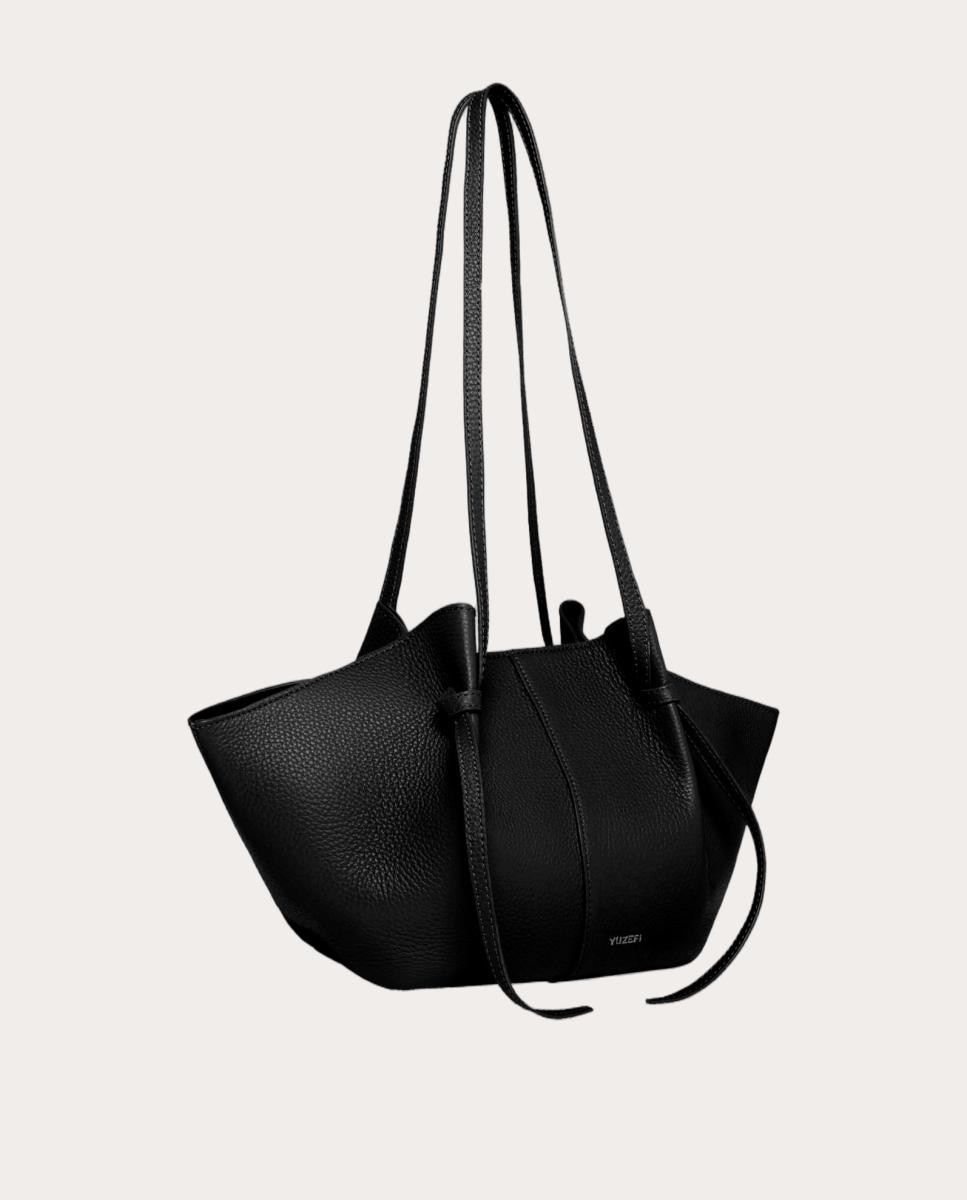 Imagen 2 de Bolso shopping Mochi de piel - Negro Negro