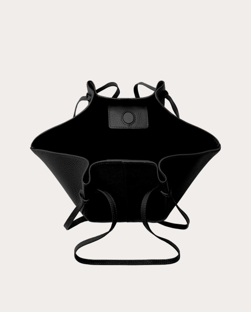 Imagen 3 de Bolso shopping Mochi de piel - Negro Negro