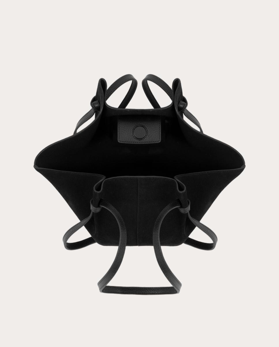 Imagen 4 de Bolso shopping Mochi de piel - Negro Negro