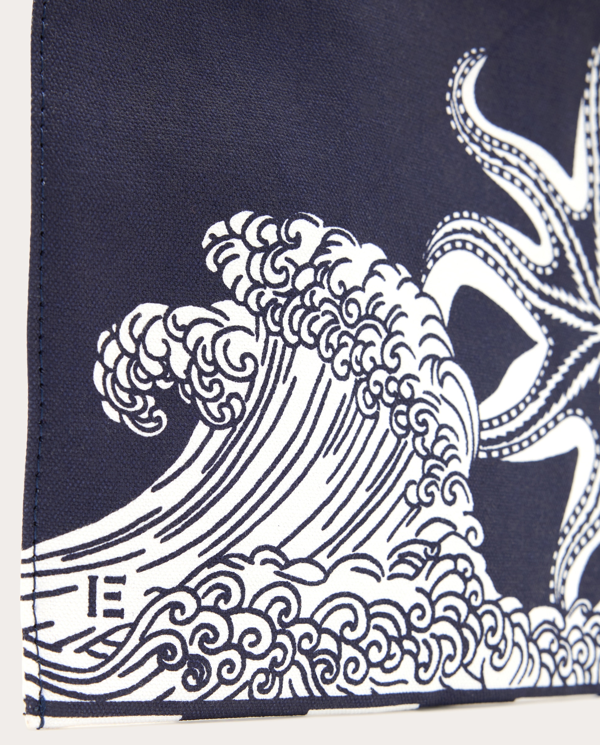 Necessaire Poseidon de algodão Azul-marinho-5