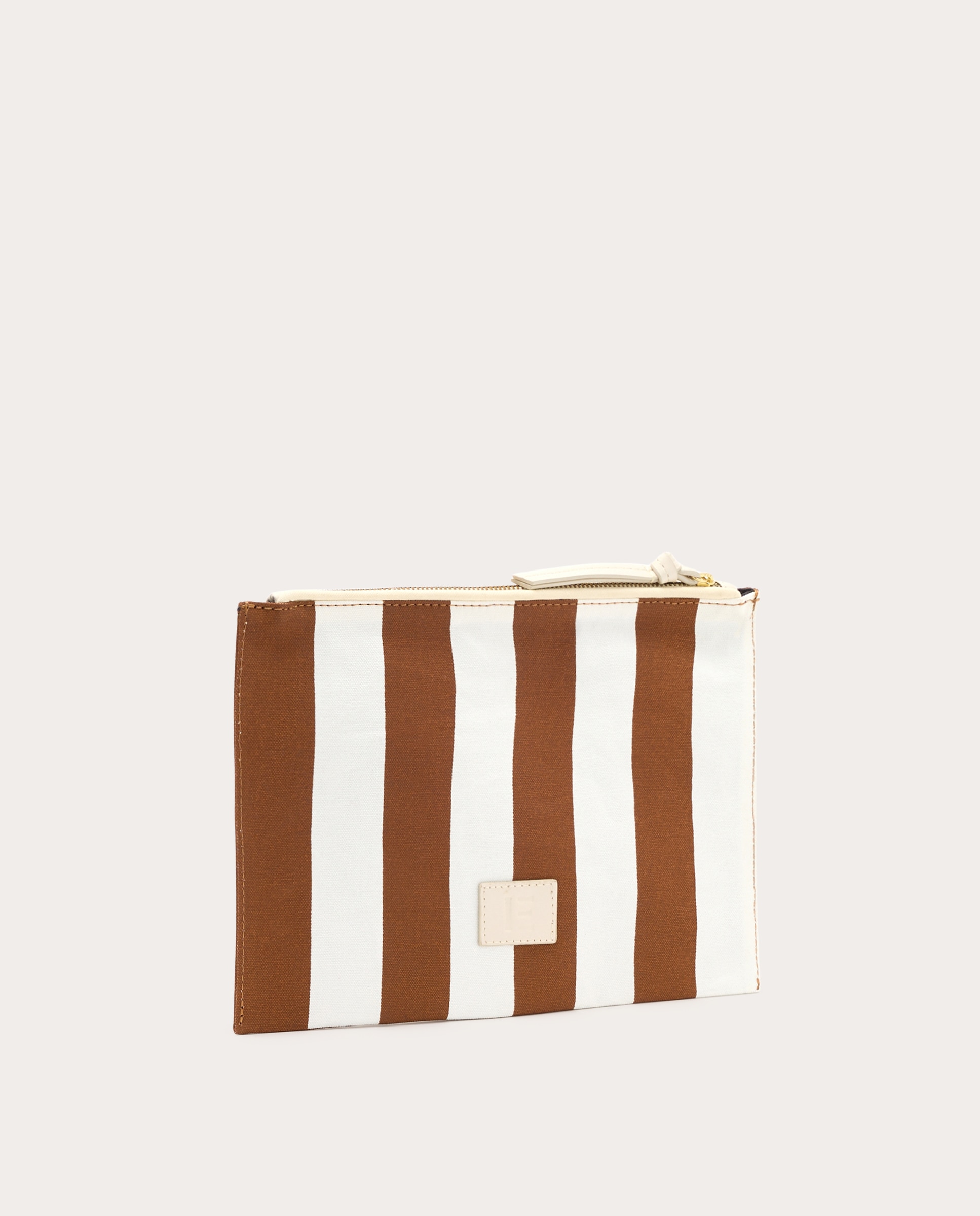 Necessaire Poseidon de algodão Castanho-3