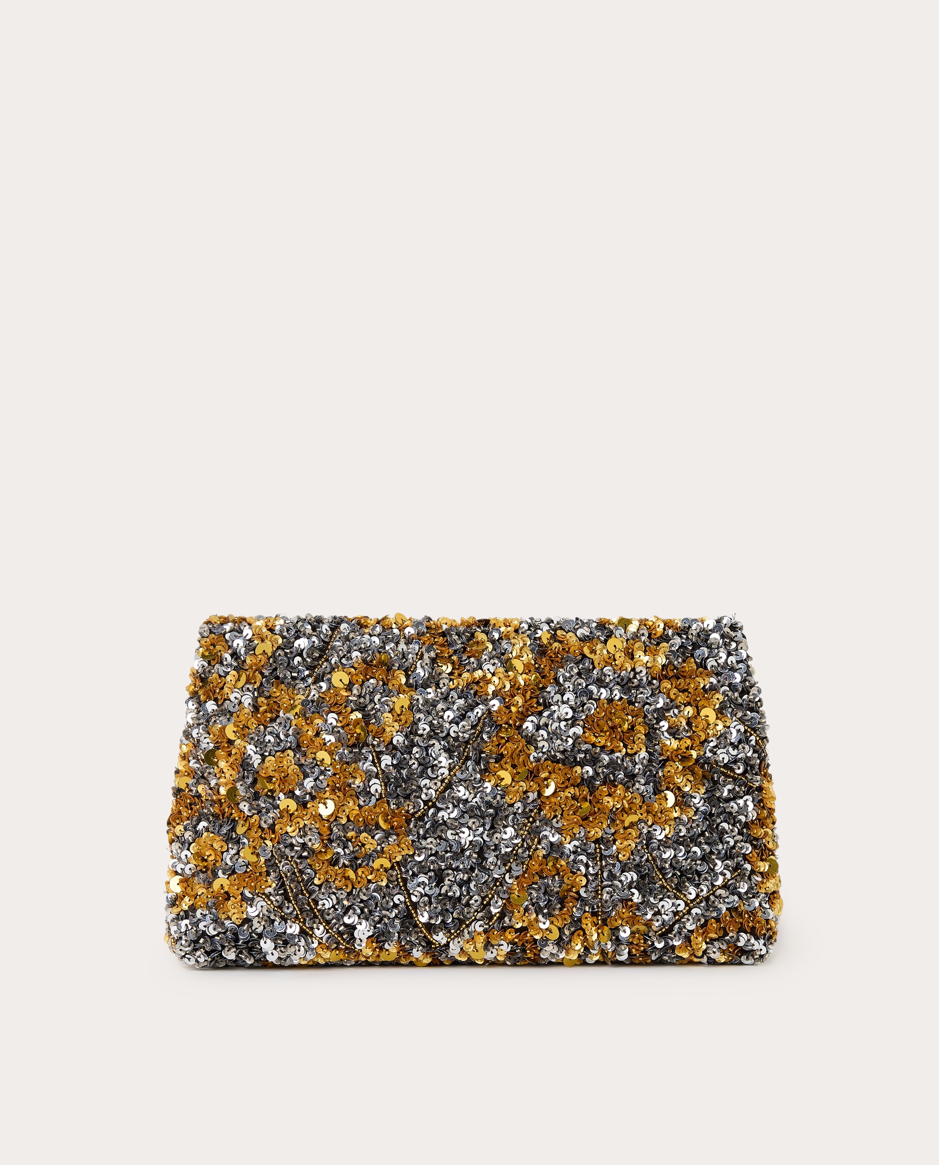 Bolso sobre de paillettes - Oro Oro-2