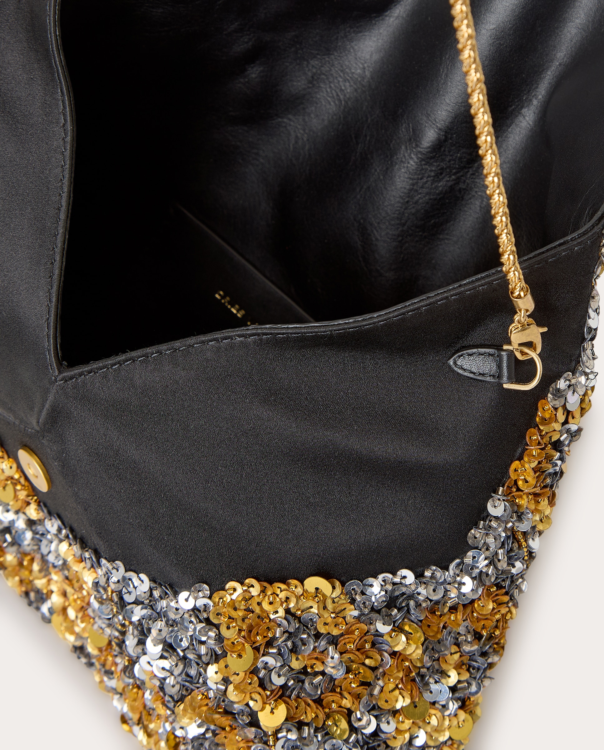 Bolso sobre de paillettes - Oro Oro-4