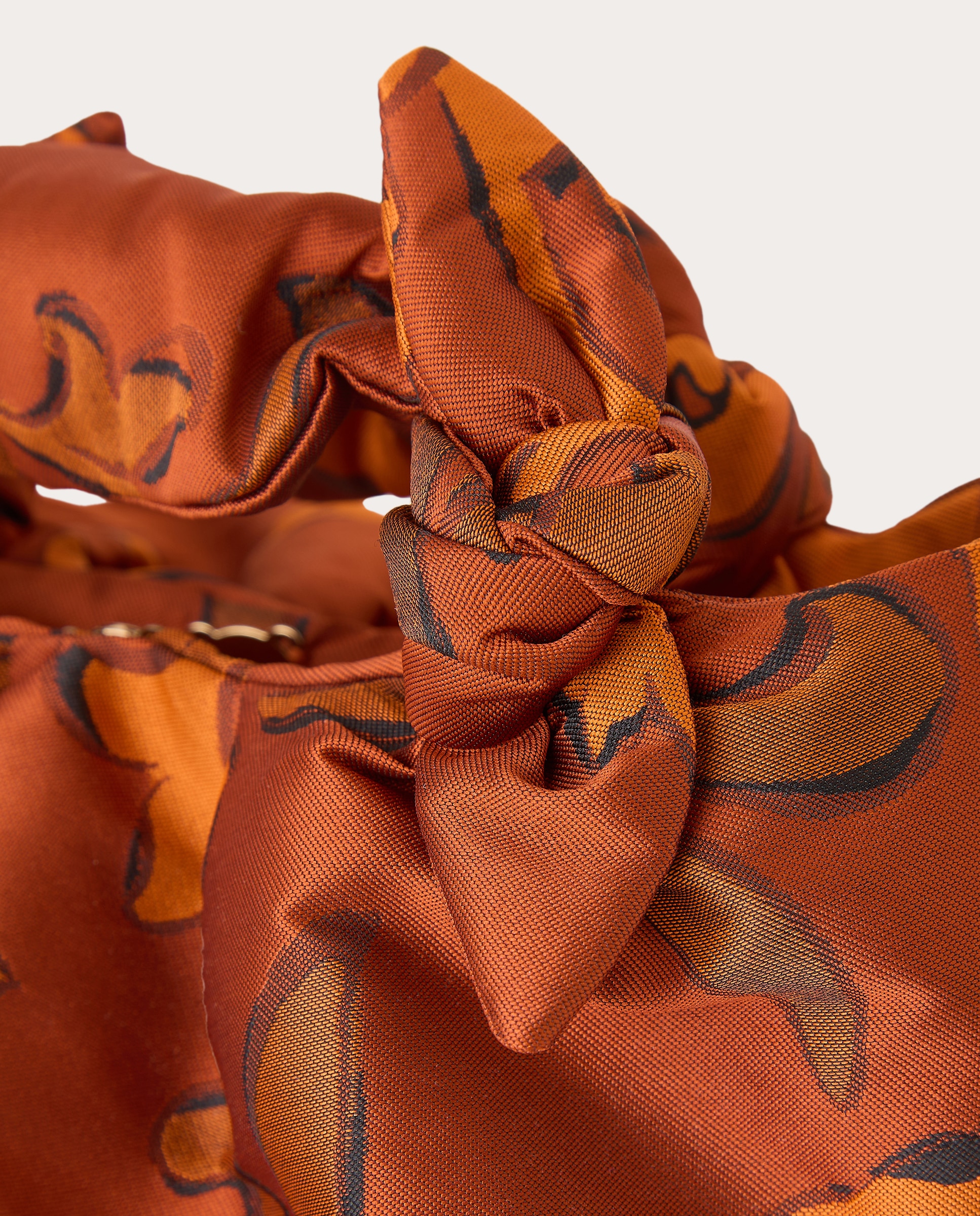 Imagen 3 de Bolso de mano Bernatta floral - Naranja Naranja