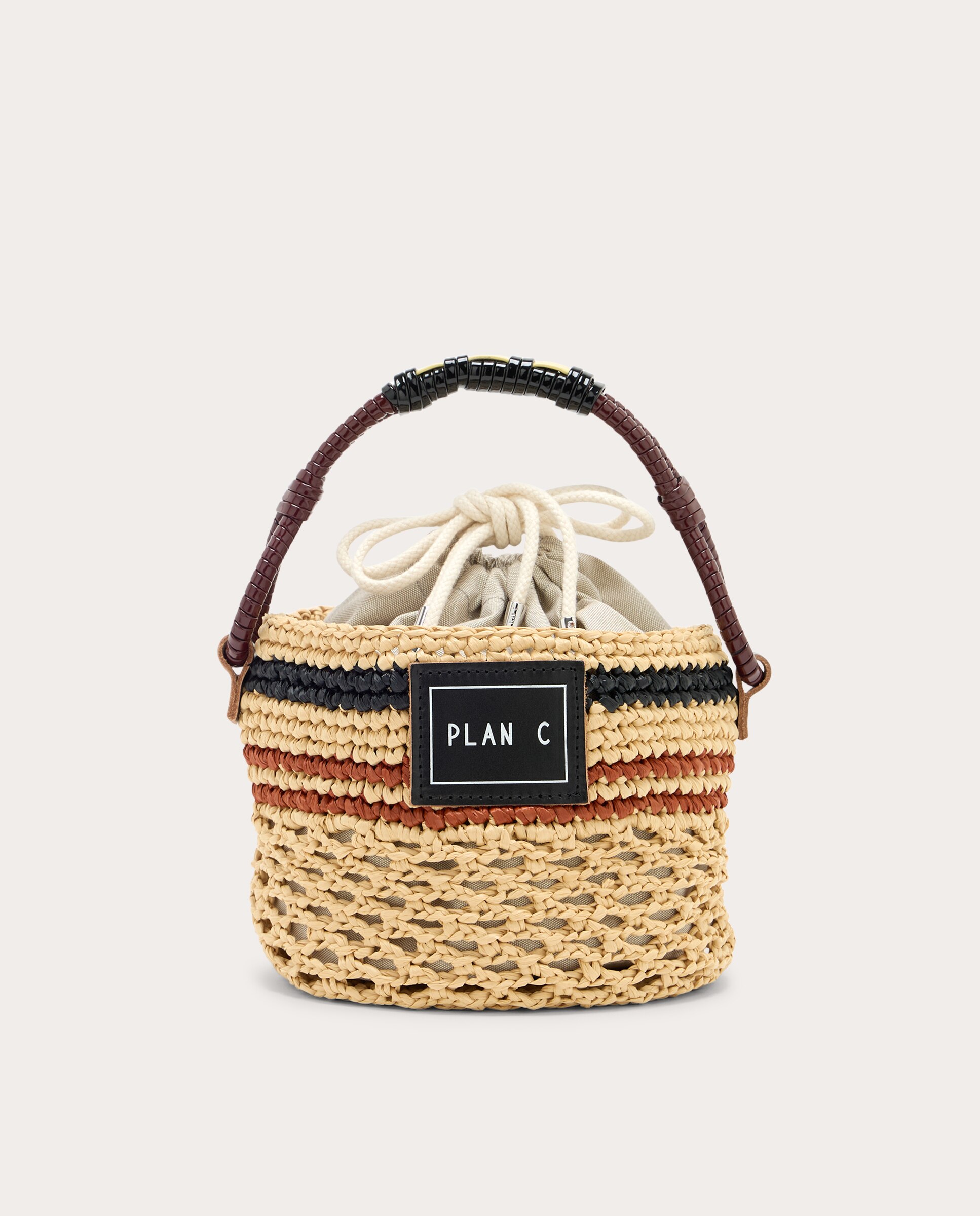 Imagen 0 de Bolso de mano Bucket Beige