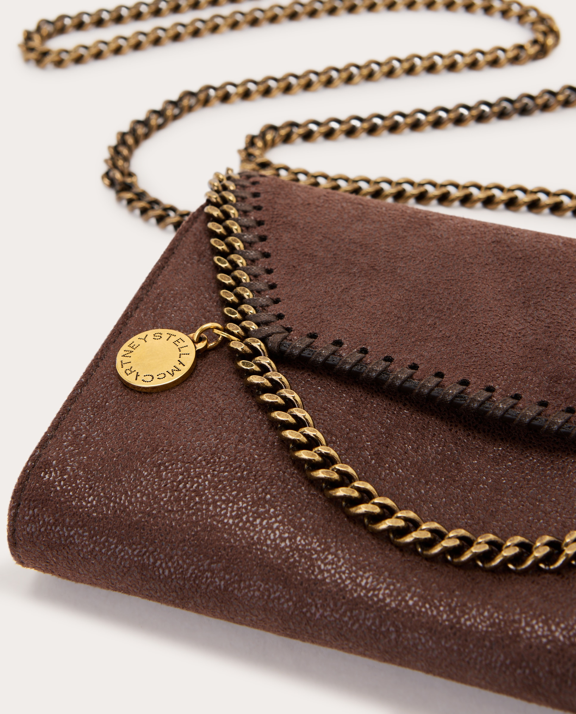 Imagen 4 de Bolso de mano Falabella tipo cartera - Marrón Marrón