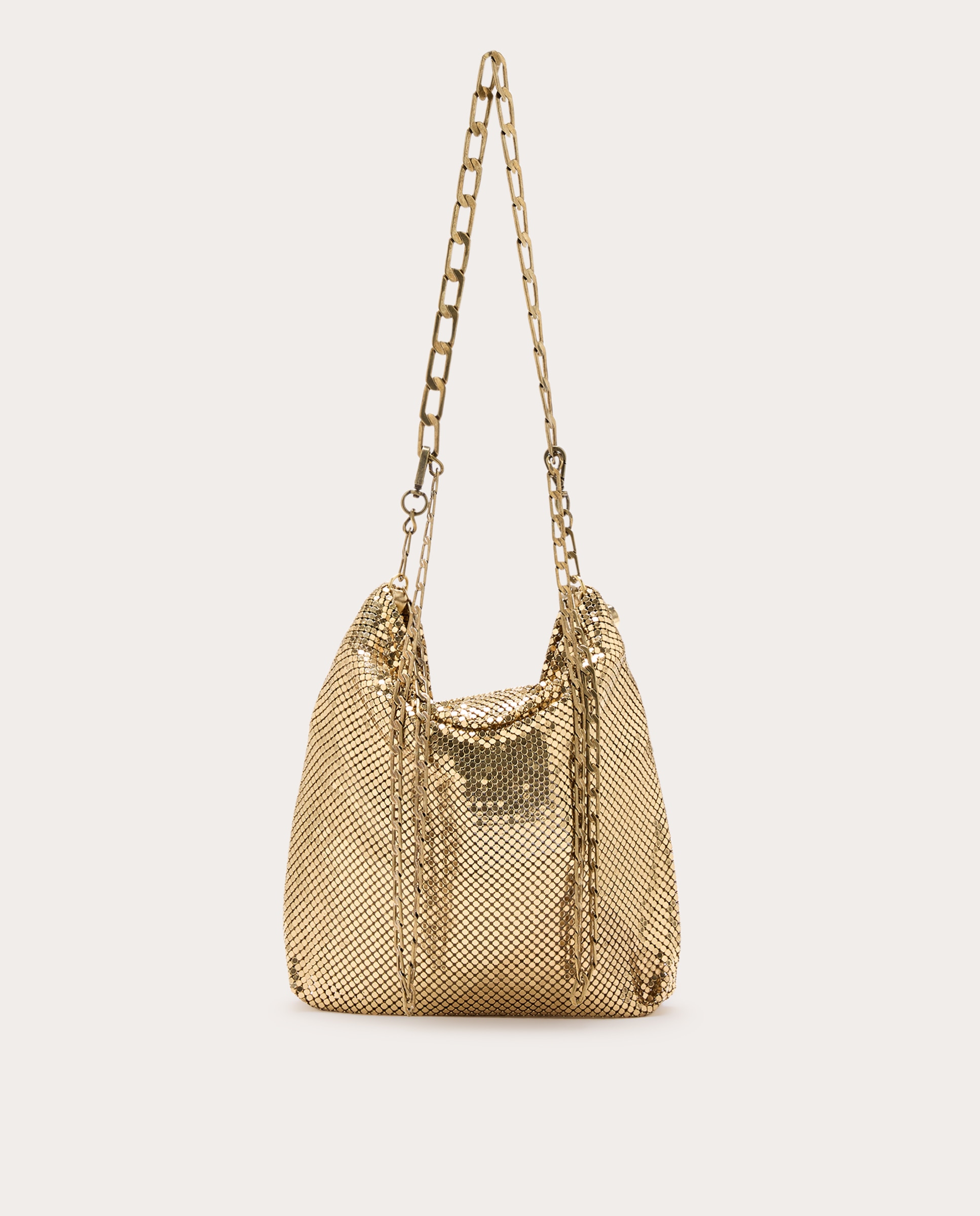 Imagen 2 de Bolso de mano Goldie Hand Metal - Oro Oro