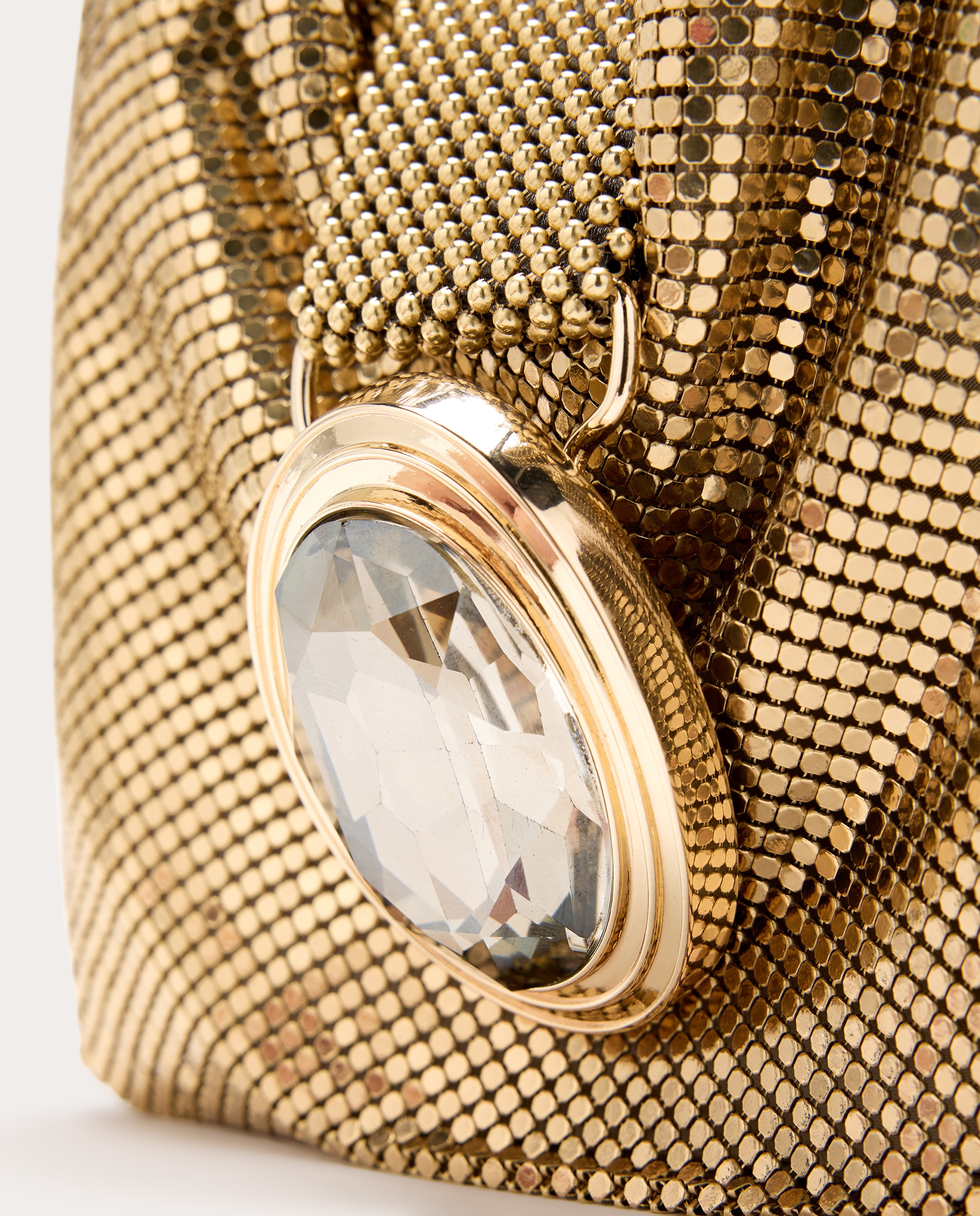 Imagen 4 de Bolso de mano Goldie Hand Metal - Oro Oro