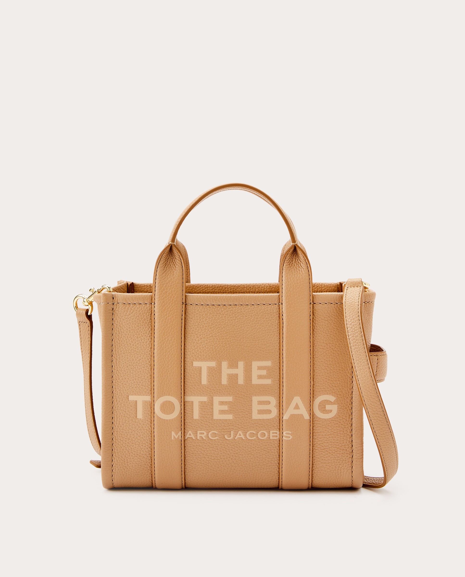 Mala Shopper Traveler Mini em Pele Camel-1