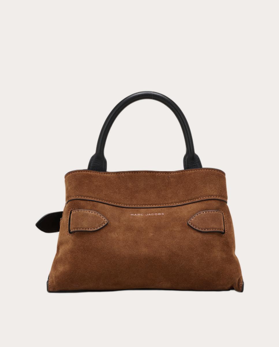 Mala de ombro Dakota Satchel Castanho-5