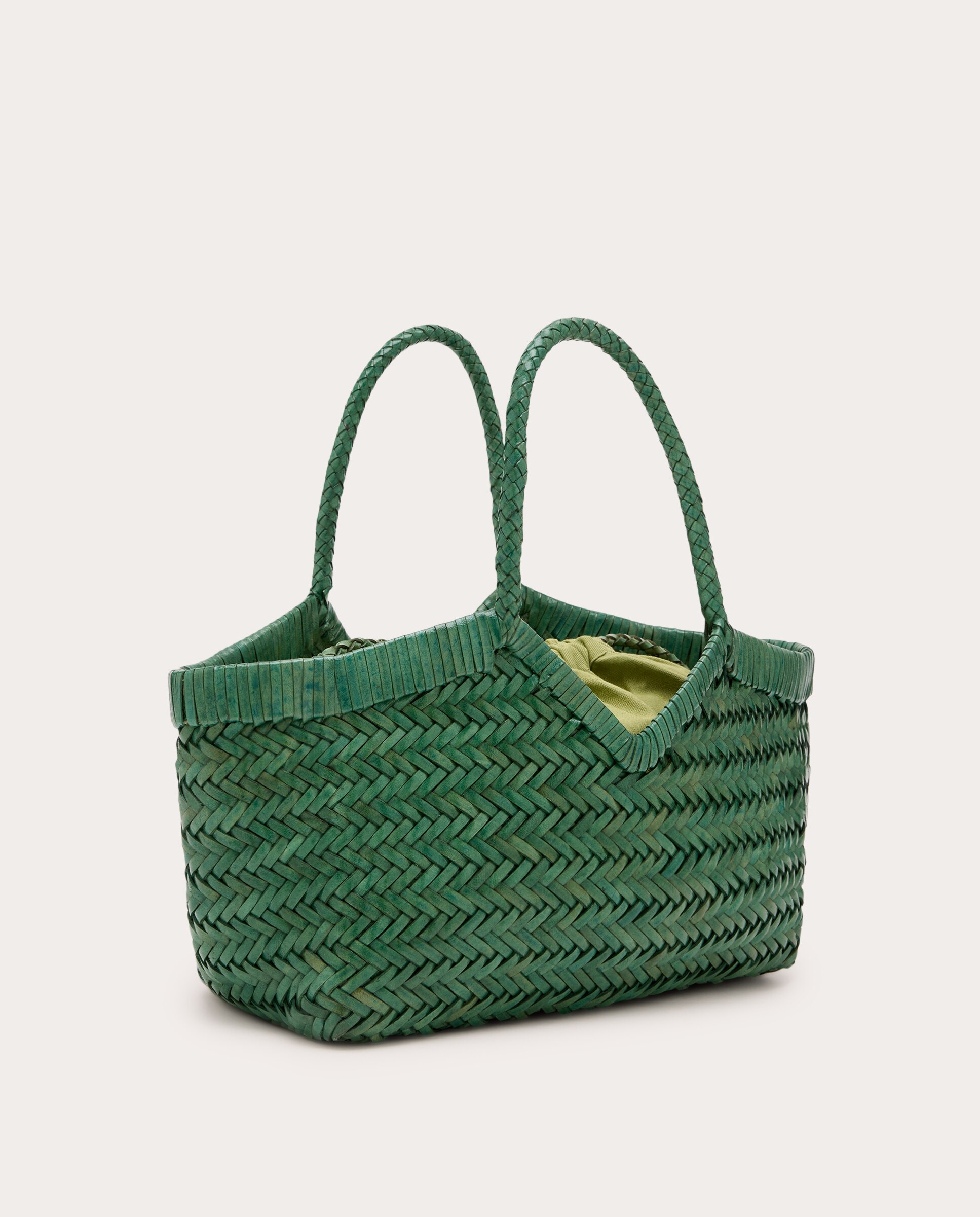 Bolso de mano Monet de piel - Verde Verde-2