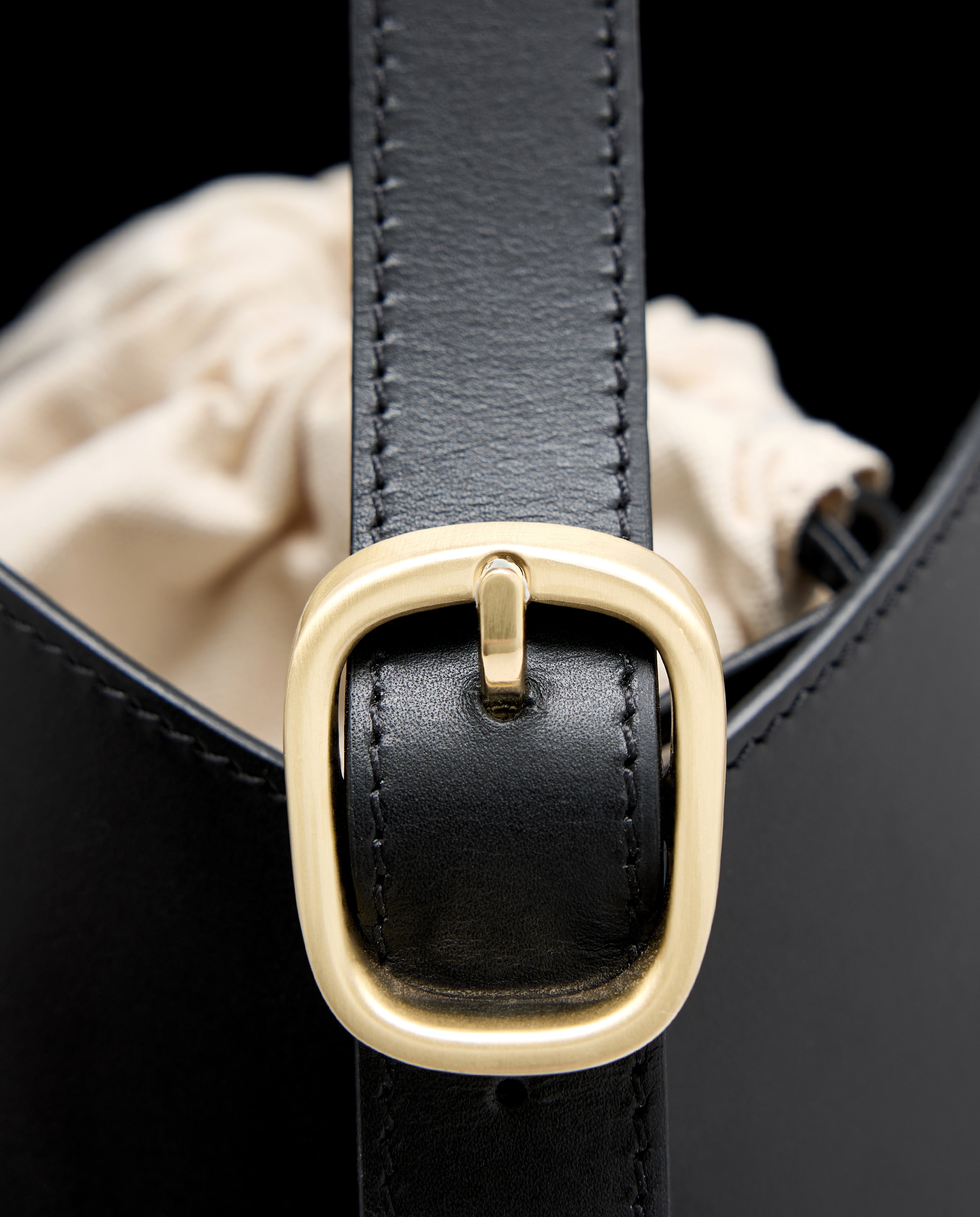 Bolso de mano Lerna Petit de piel - Marrón claro Marrón claro-5