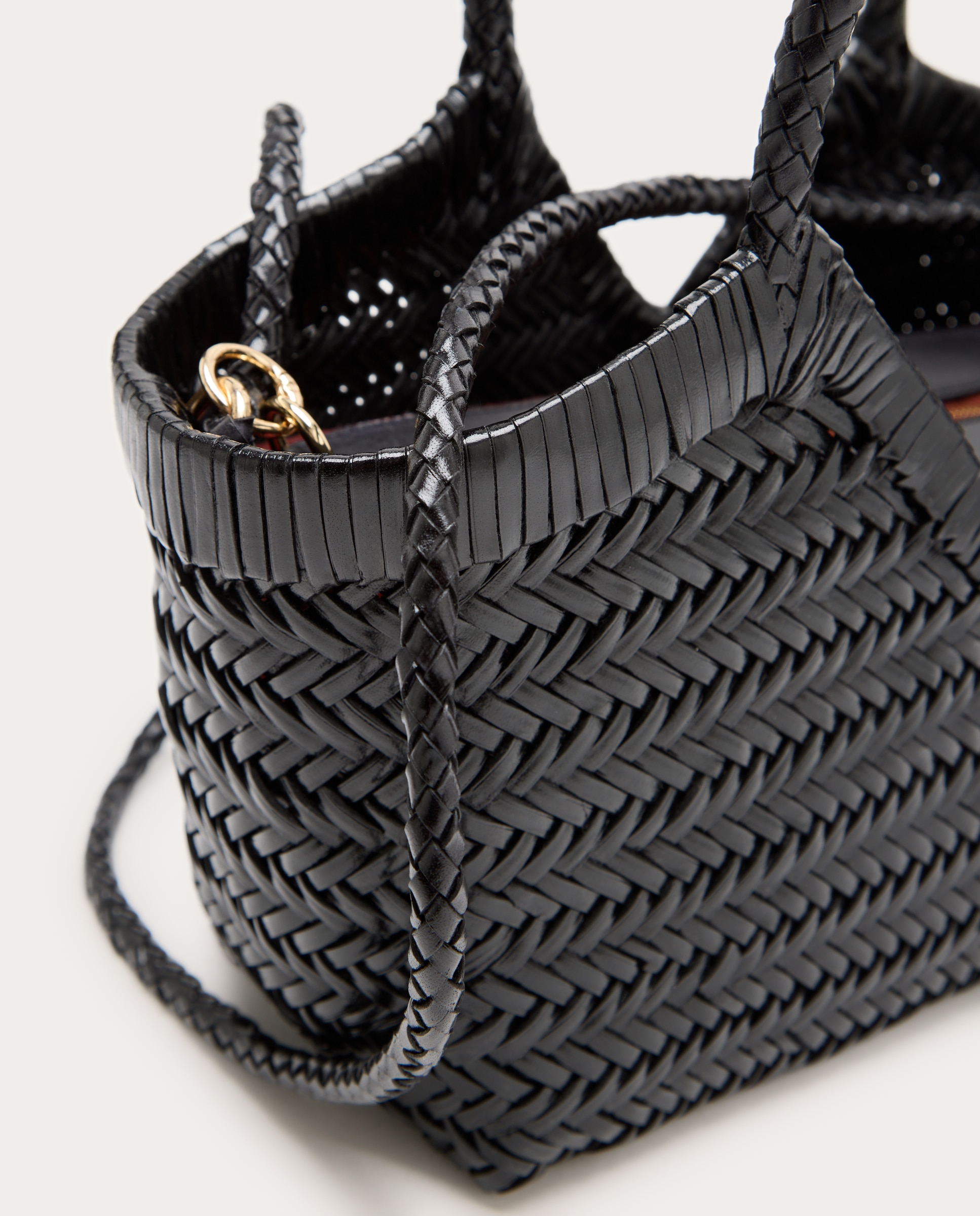 Bolso de mano Monet de piel - Negro Negro-4