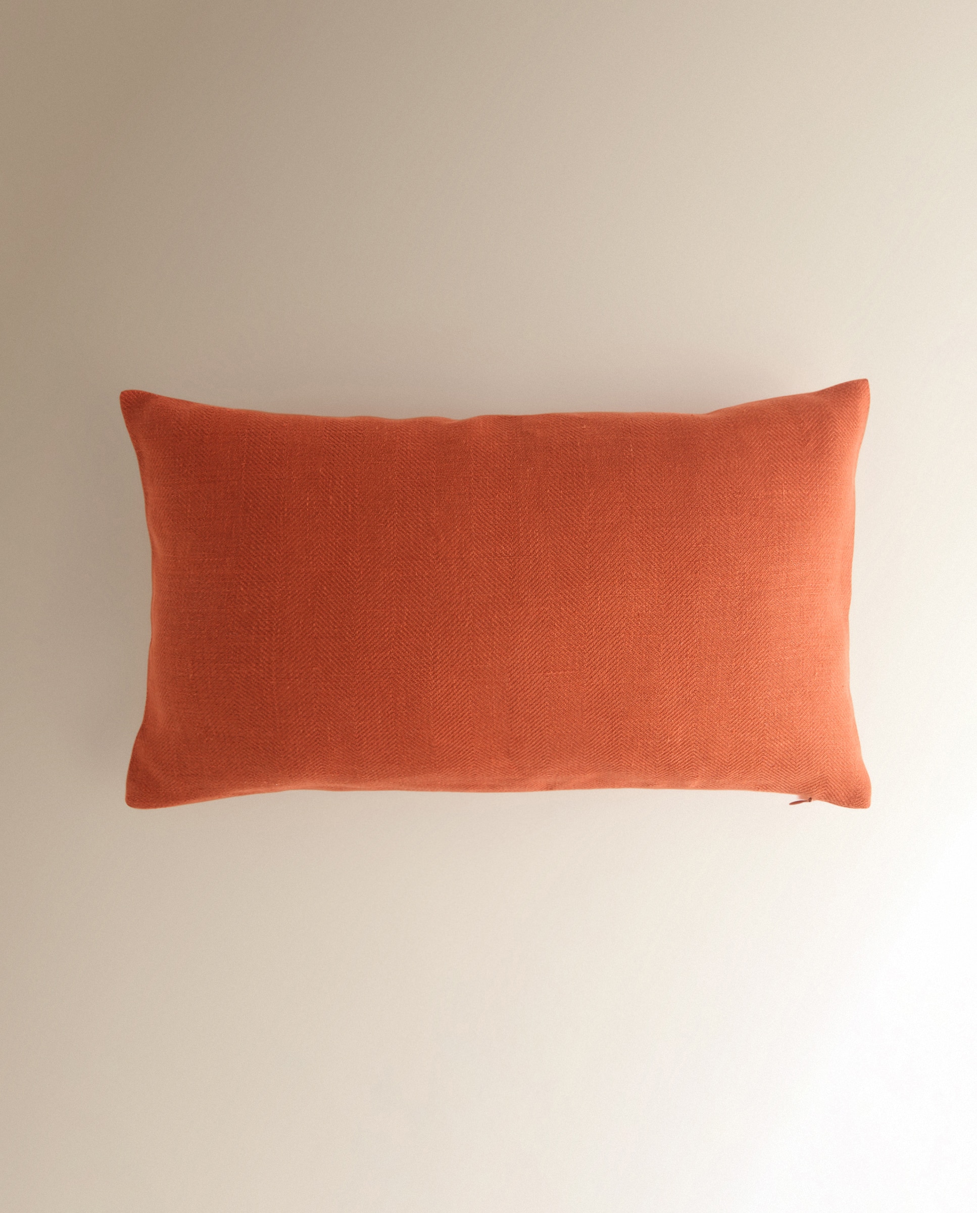 Cojín decorativo rectangular Sidney - Caqui 30 x 50 cm Teja-2