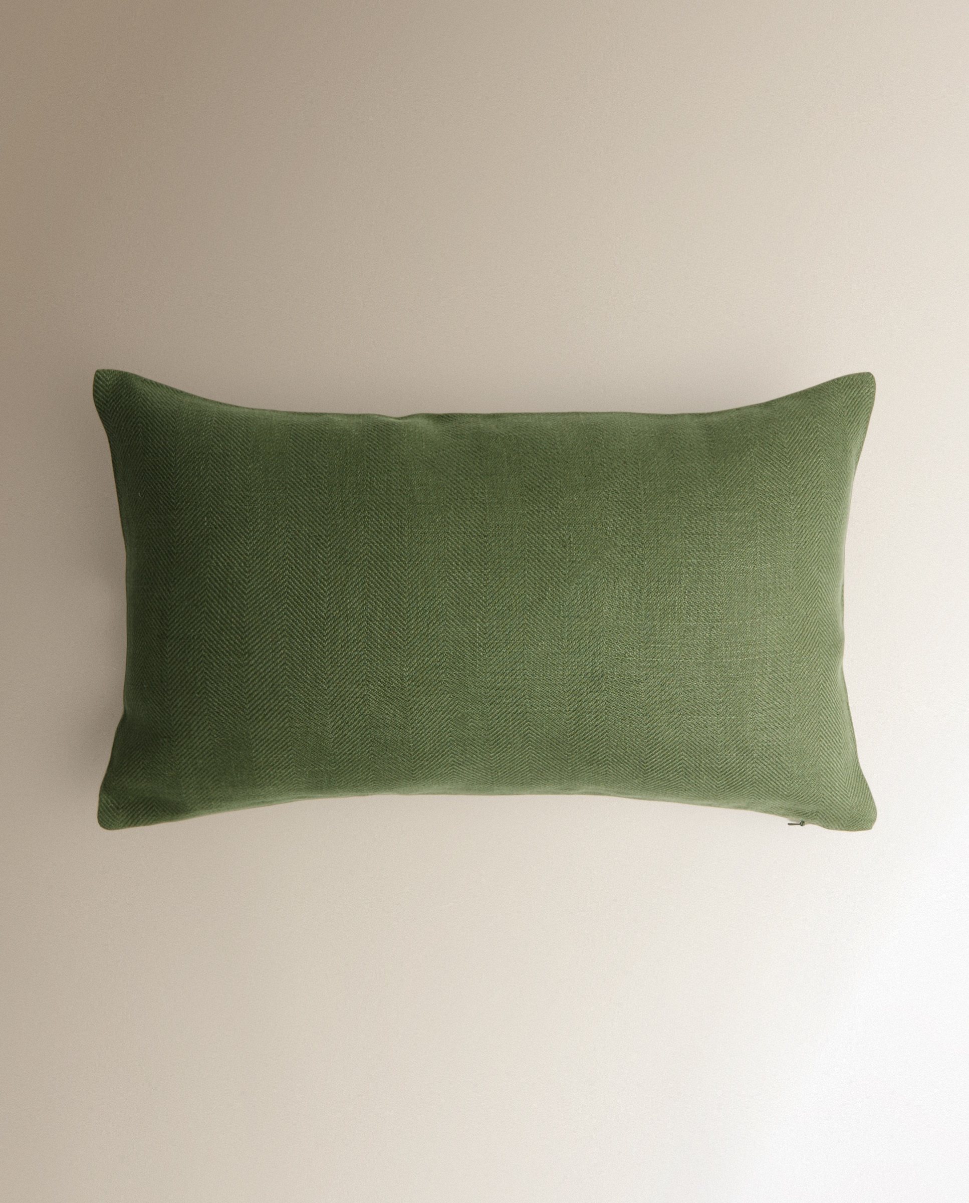 Almofada Decorativa Retangular Sidney Caqui-2