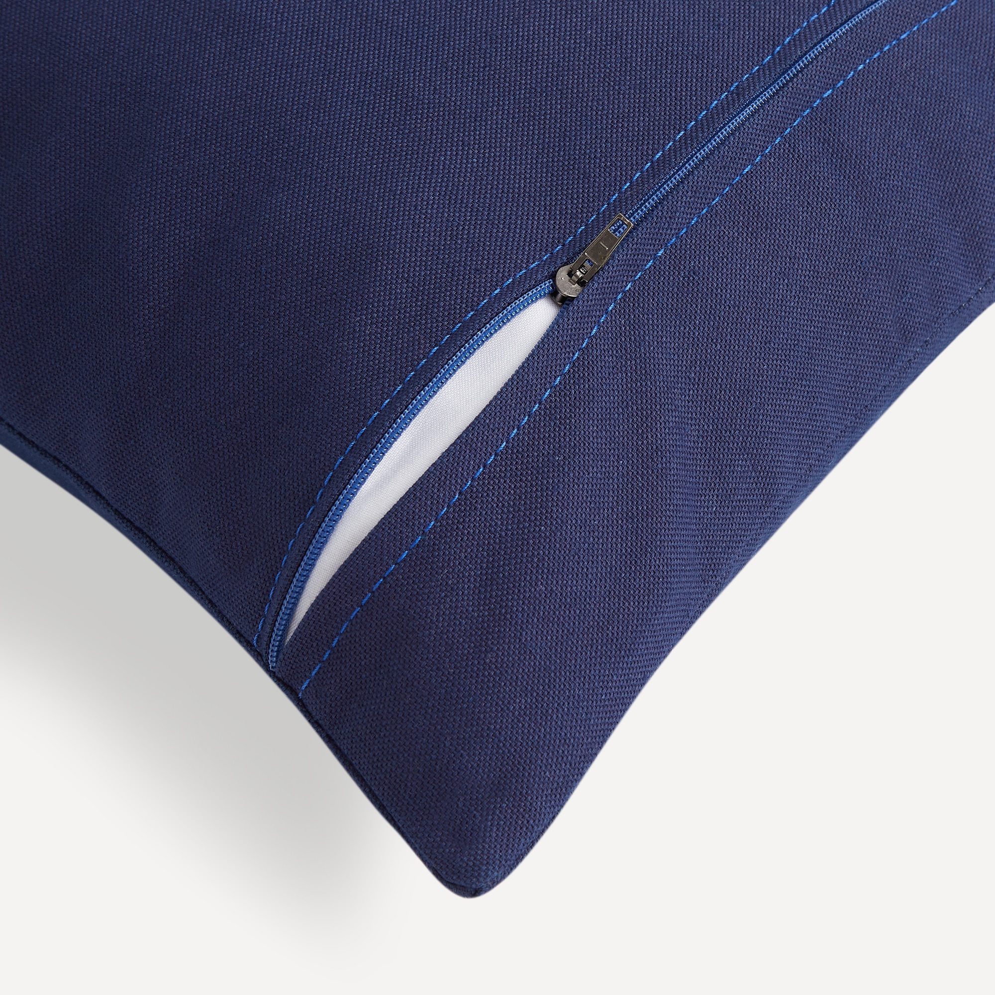 Capa de Almofada Retangular Baru Marinho-3