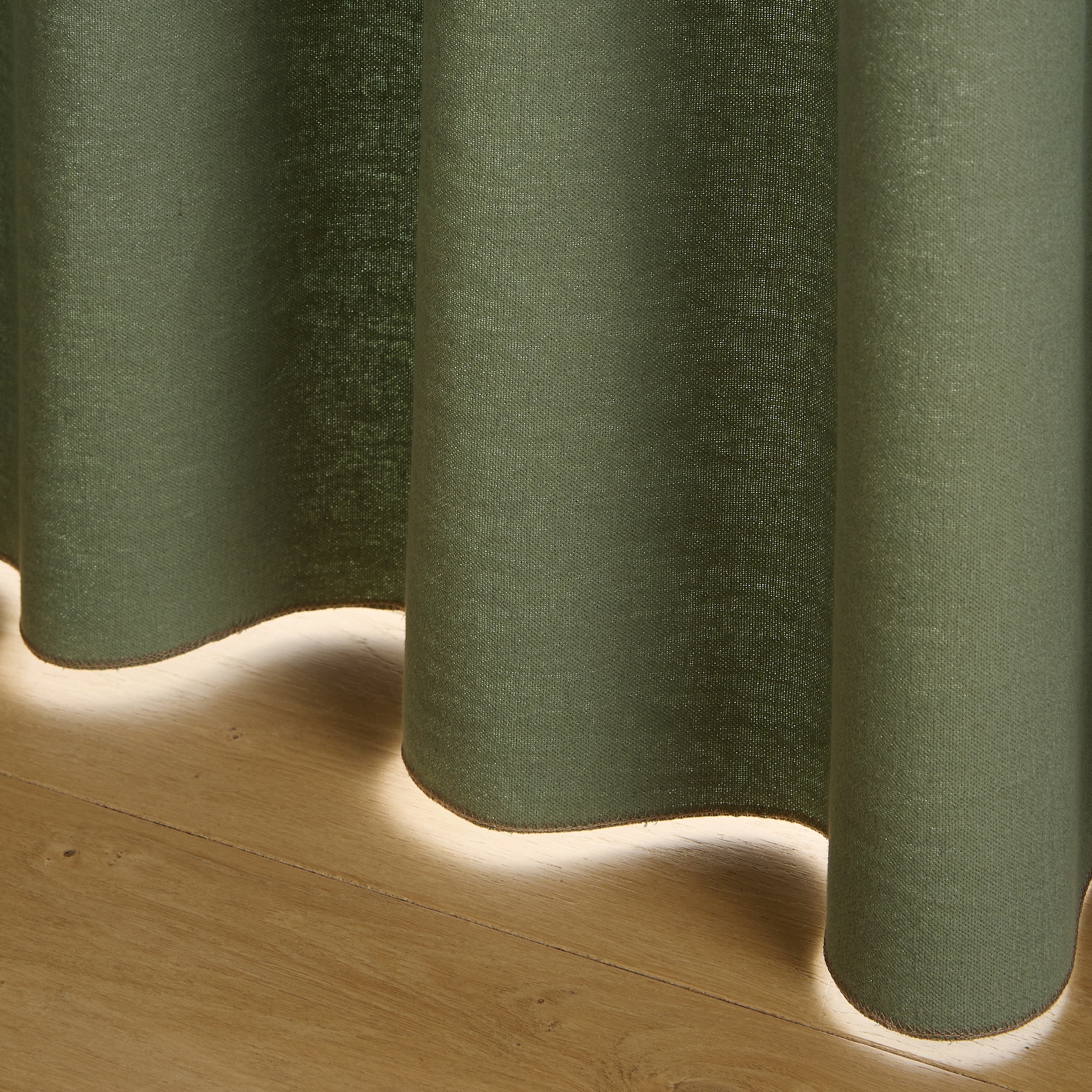 Cortina confeccionada con sistema multiusos Dalí - Verde 180 x 280 cm Verde-4