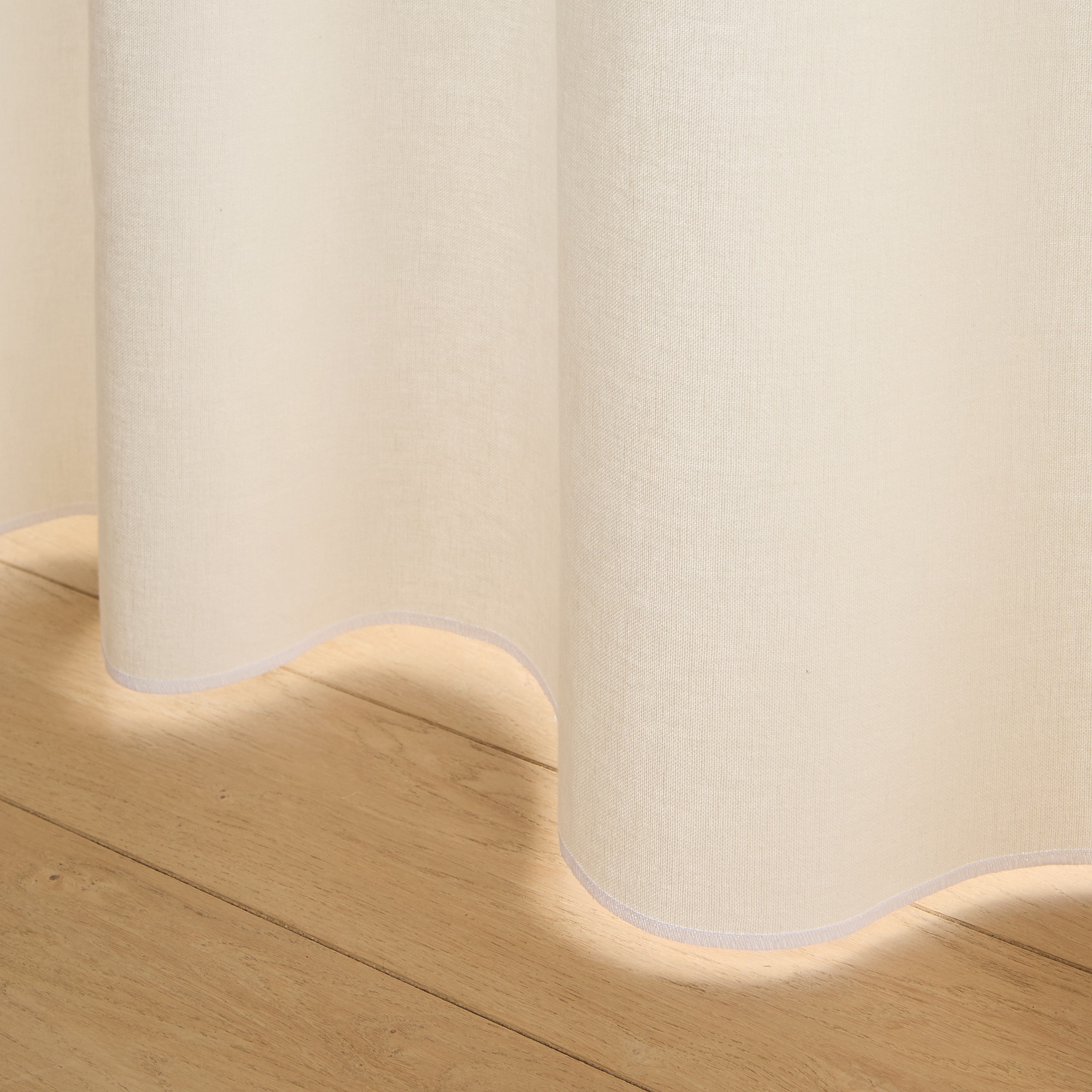 Cortina confeccionada con sistema multiusos Dalí - Blanco 180 x 280 cm Blanco-4