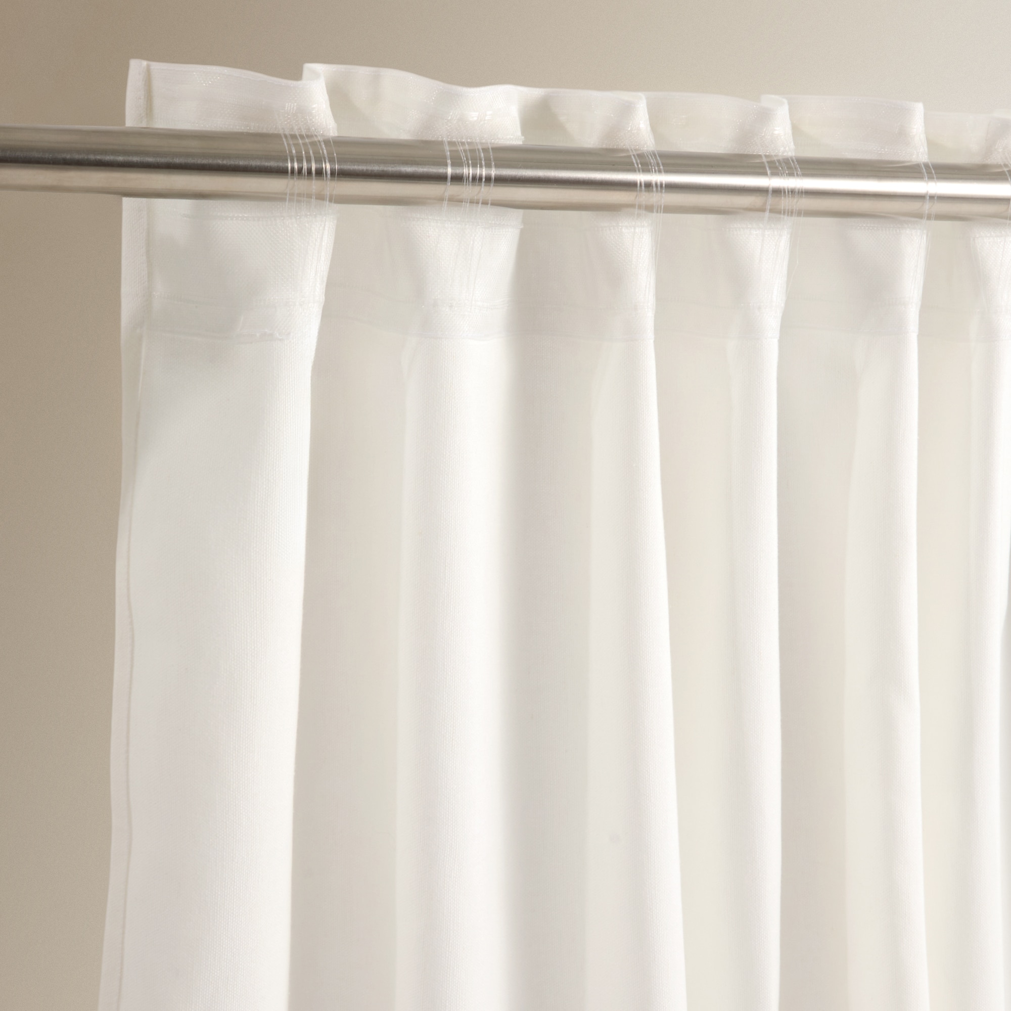 Cortina confeccionada con sistema multiusos Dalí - Blanco 180 x 280 cm Blanco-5