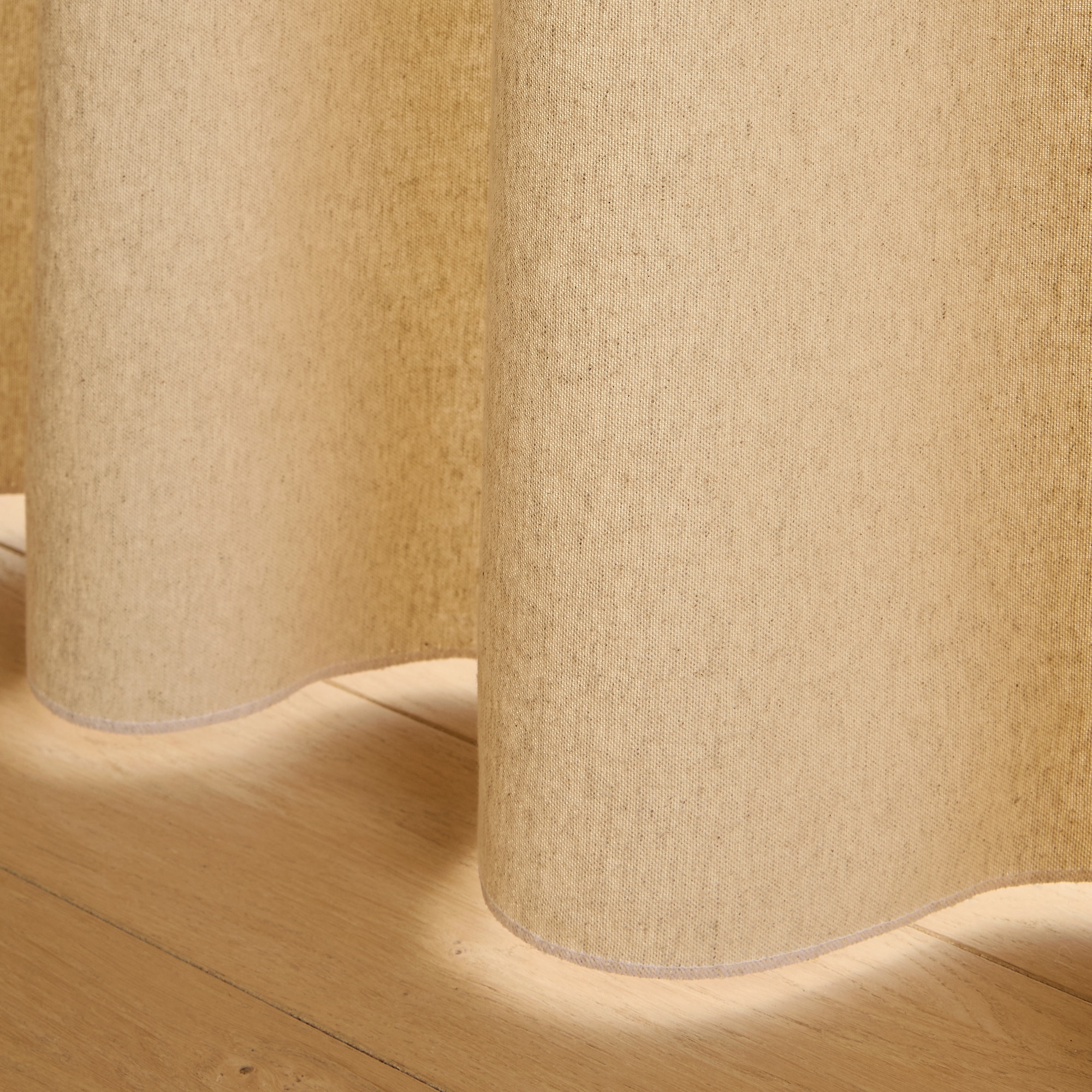Cortina confeccionada con sistema multiusos Dalí - Beige 180 x 280 cm Beige-4