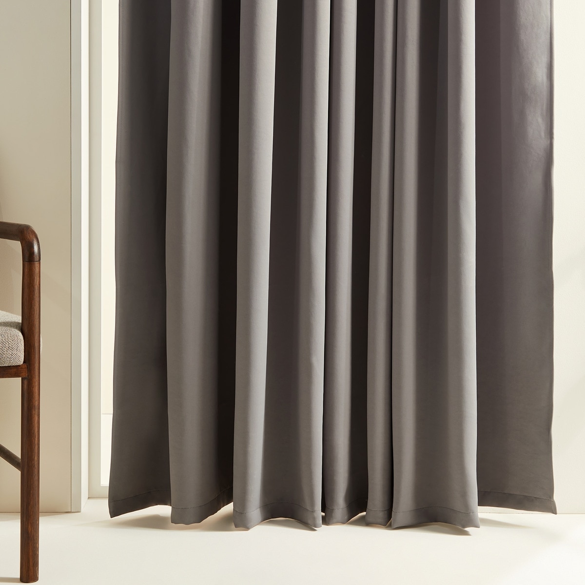 Cortina con sistema multiusos Black Out El Corte Inglés - Gris marengo 280 x 300 cm Gris marengo-1