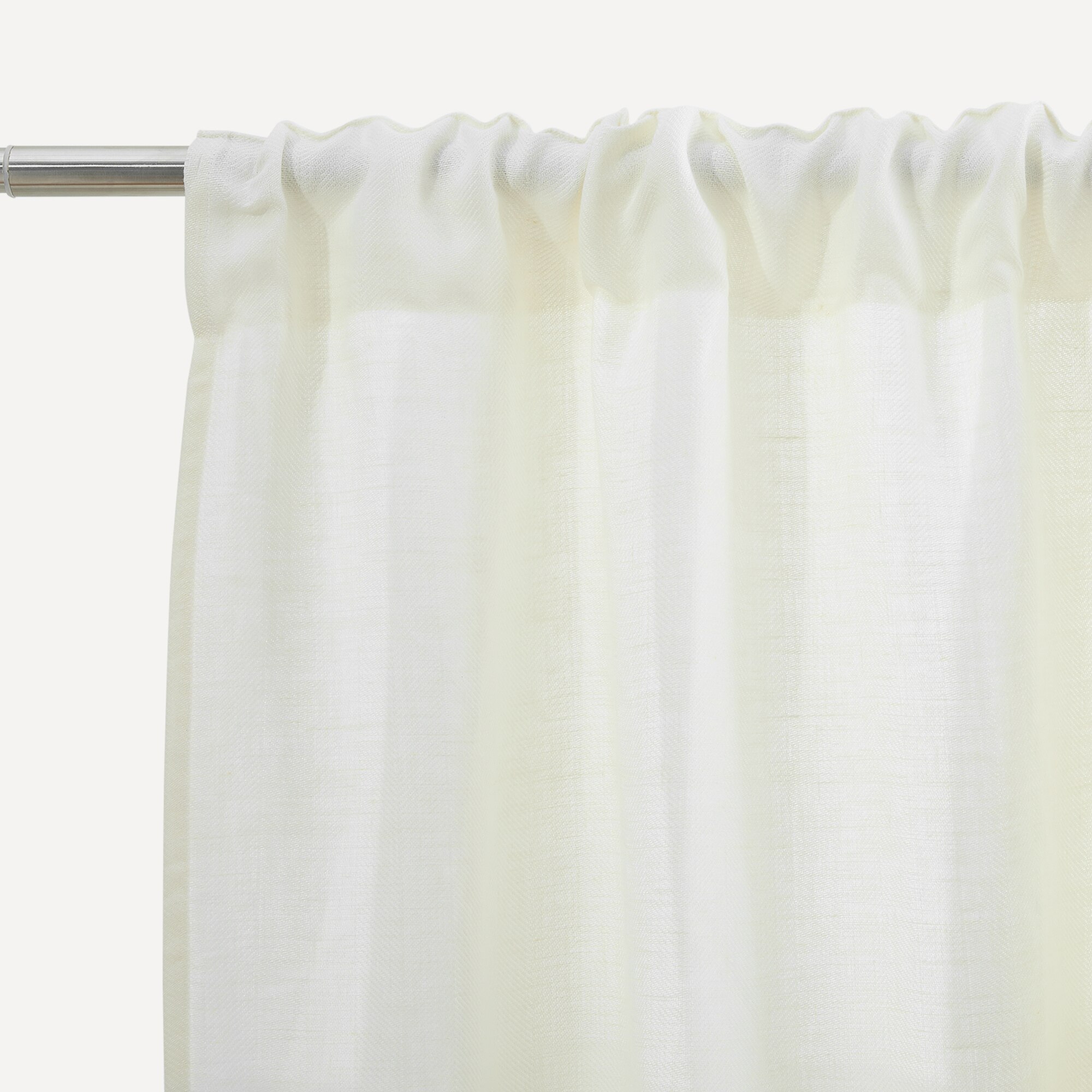 Cortina confeccionada con sistema multiusos Sidney El Corte Inglés - Blanco 200 x 280 cm Blanco-2