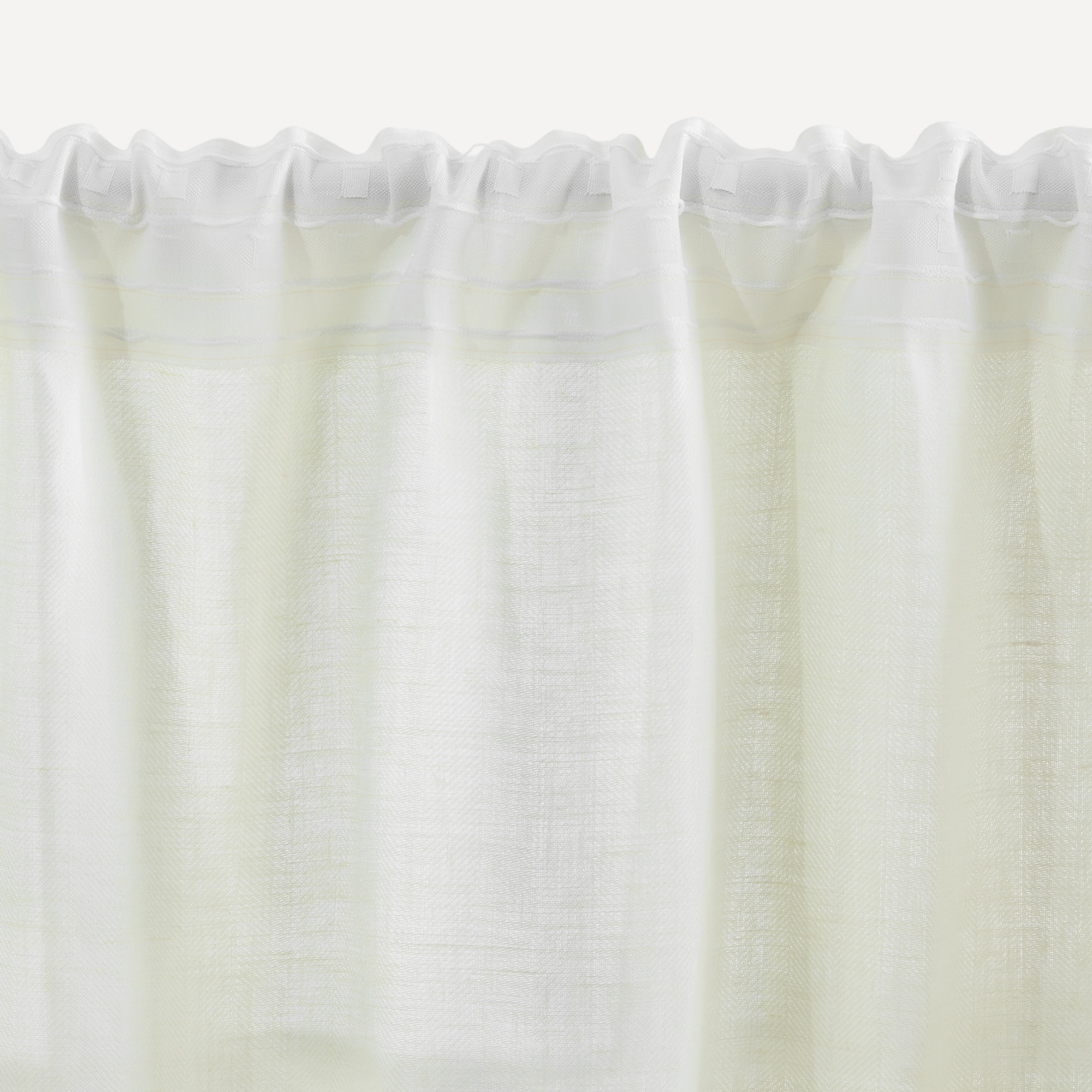 Cortina confeccionada con sistema multiusos Sidney El Corte Inglés - Blanco 200 x 280 cm Blanco-3