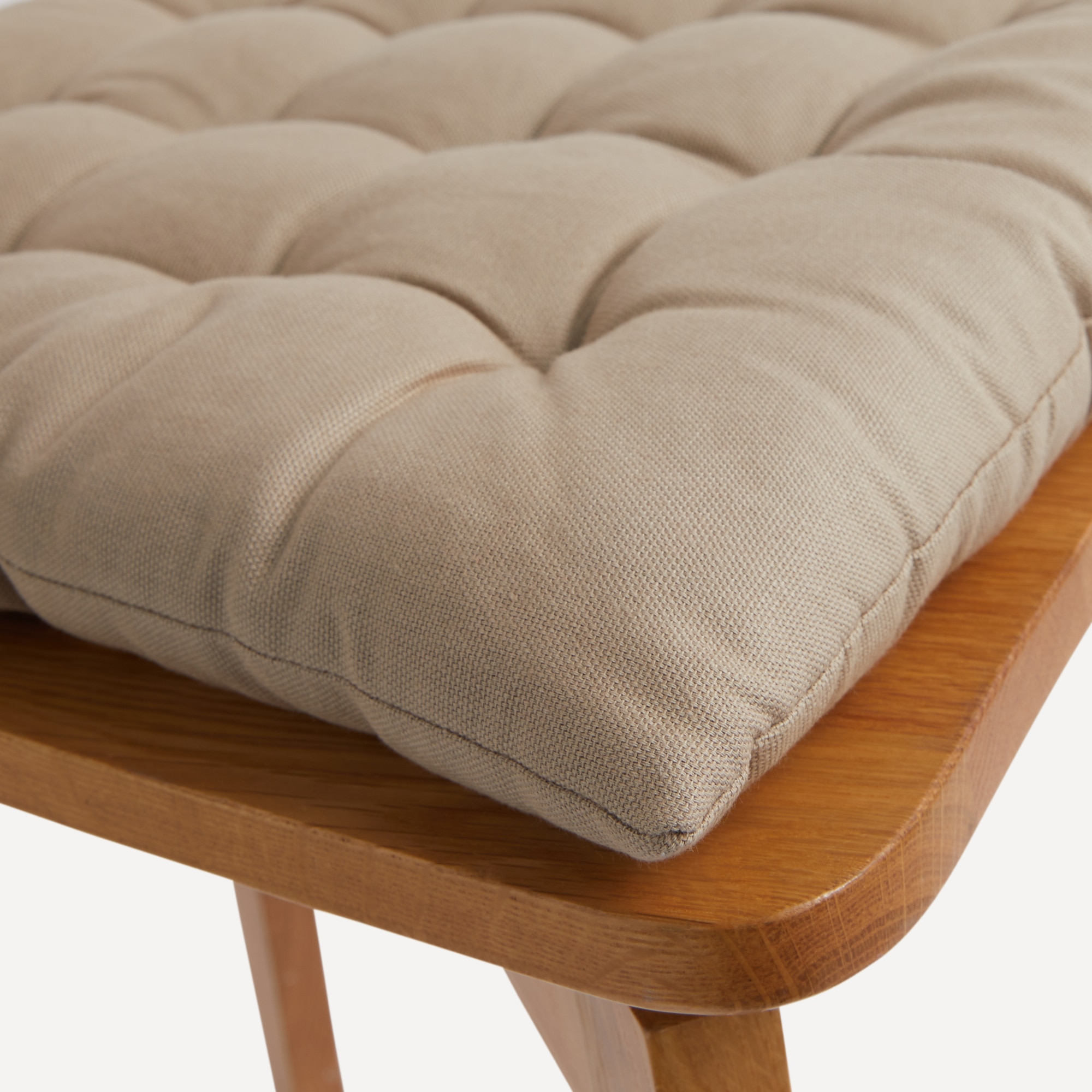 Cojín para silla Nallado 20 El Corte Inglés - Natural 40 x 5 x 40 cm Natural-3