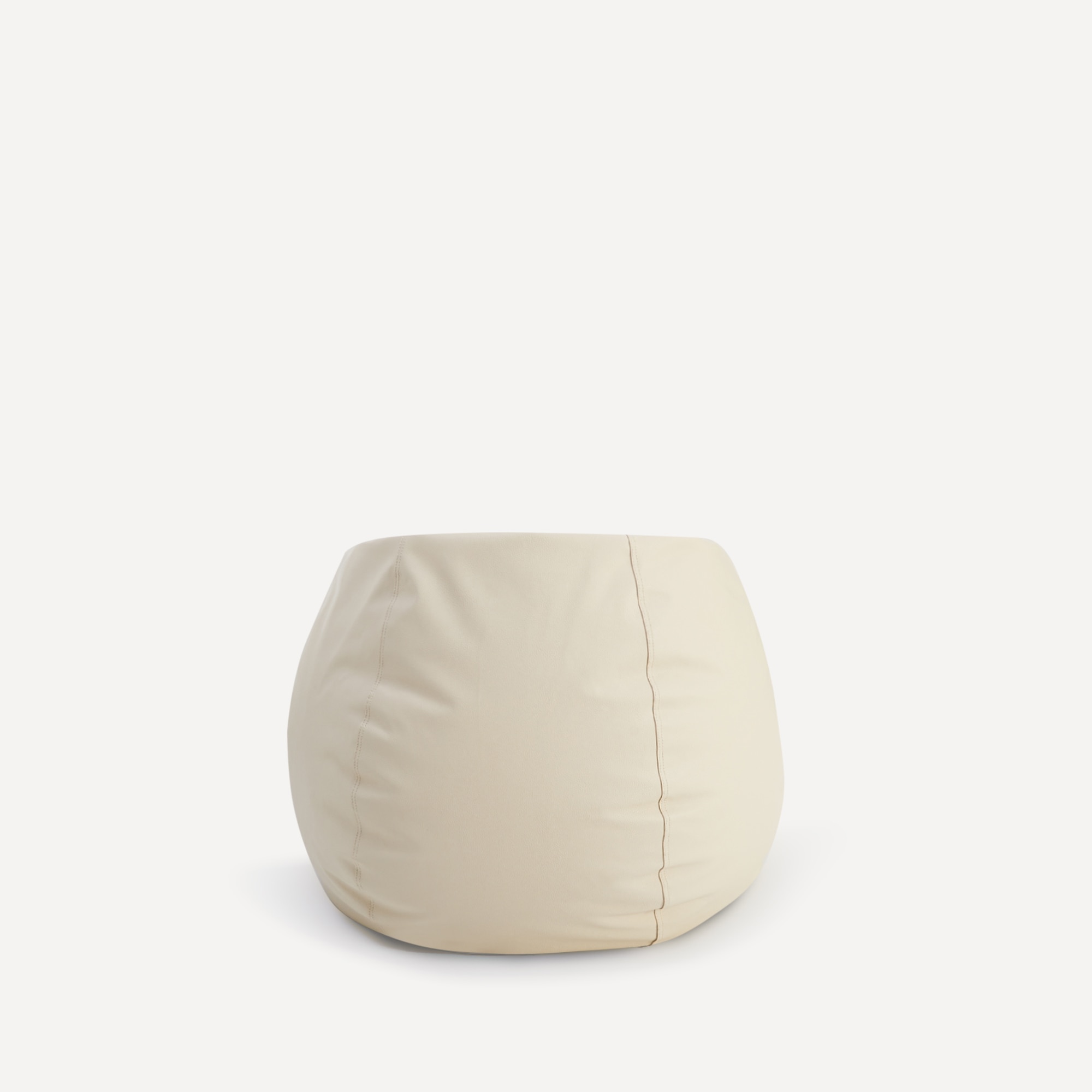 Puf polipiel Pera El Corte Inglés - Crema 80 x 110 cm Crema-2