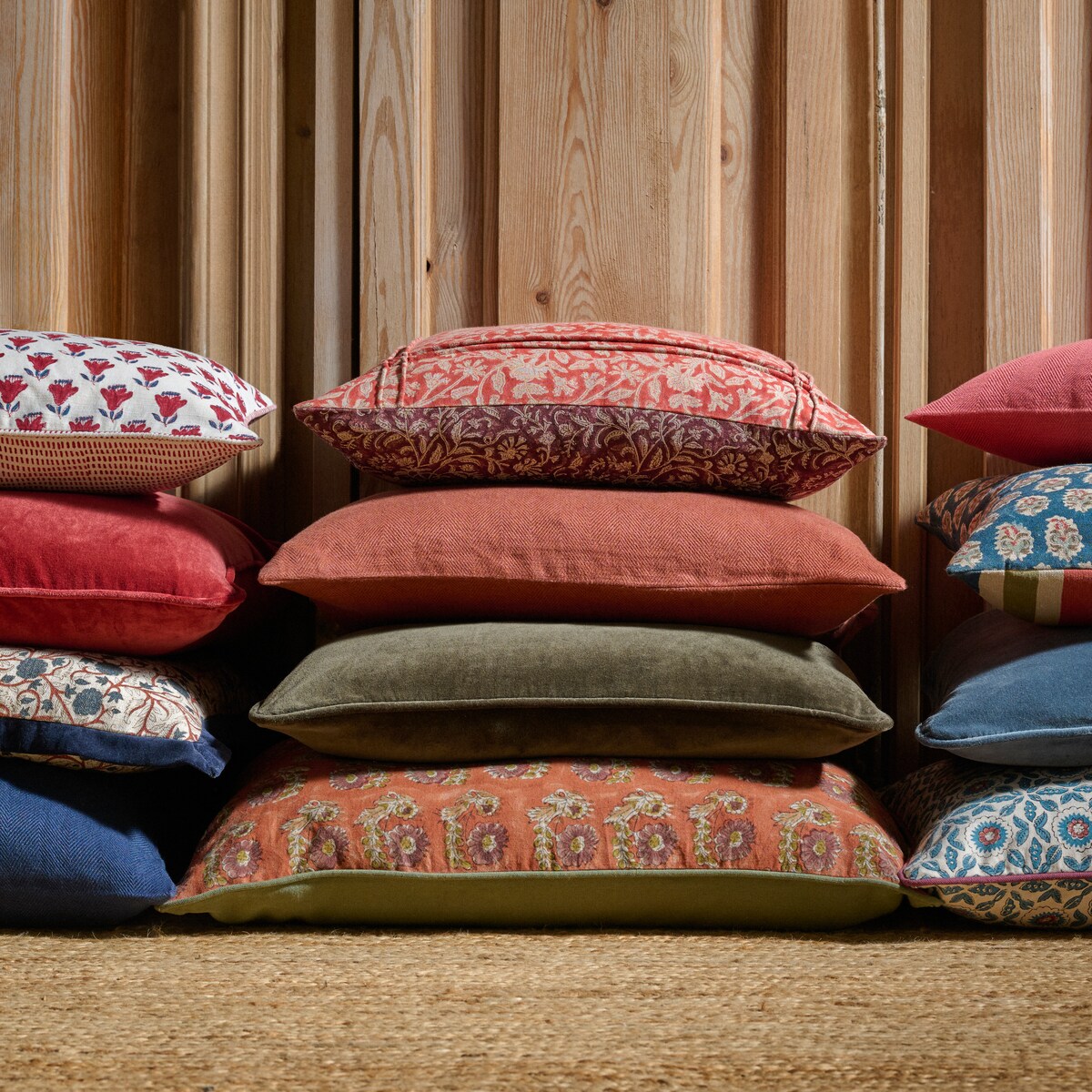 Capa de Almofada Retangular Sidney Rosa-6