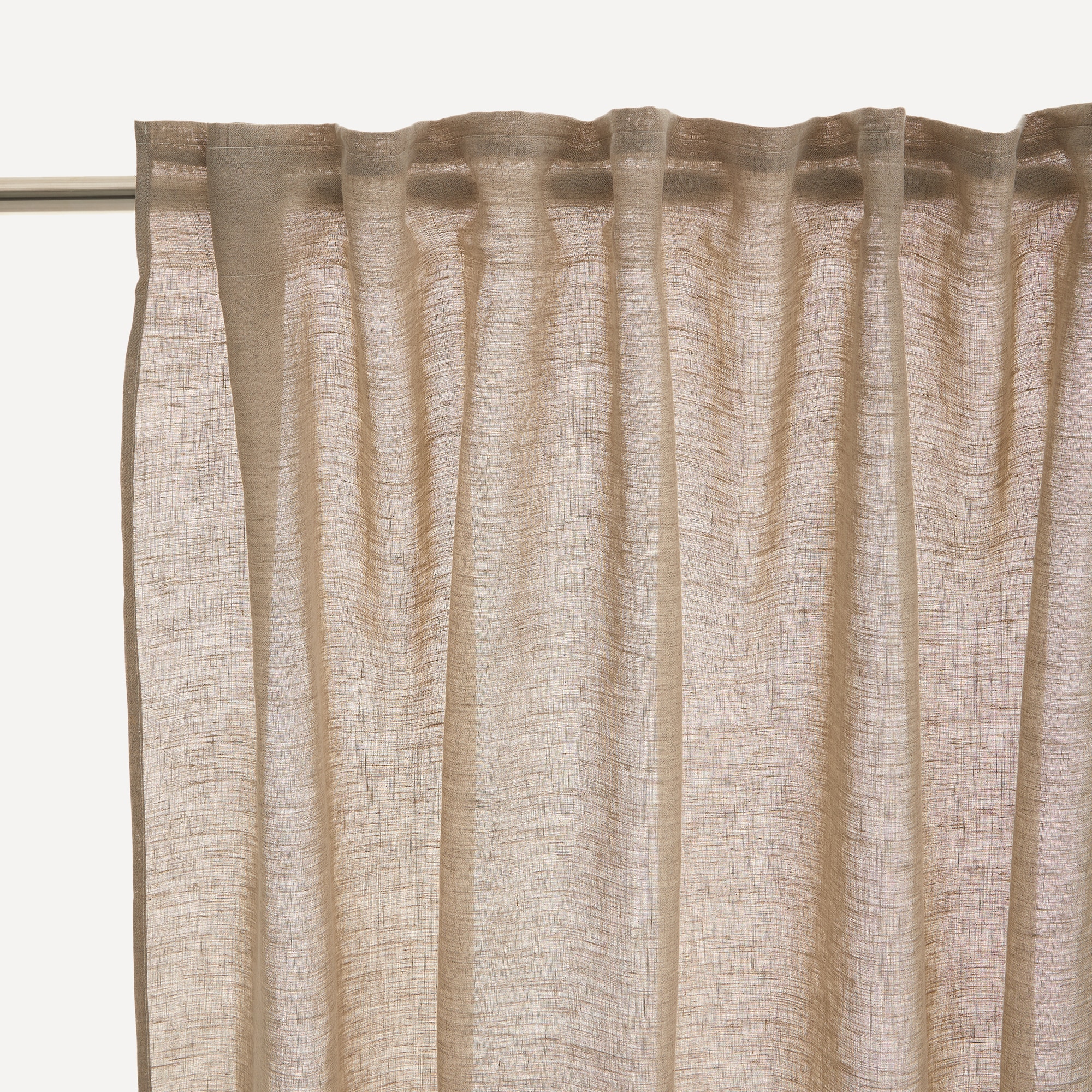 Visillo confeccionado con sistema multiusos Florencia El Corte inglés - Natural 200 x 280 cm Natural-2
