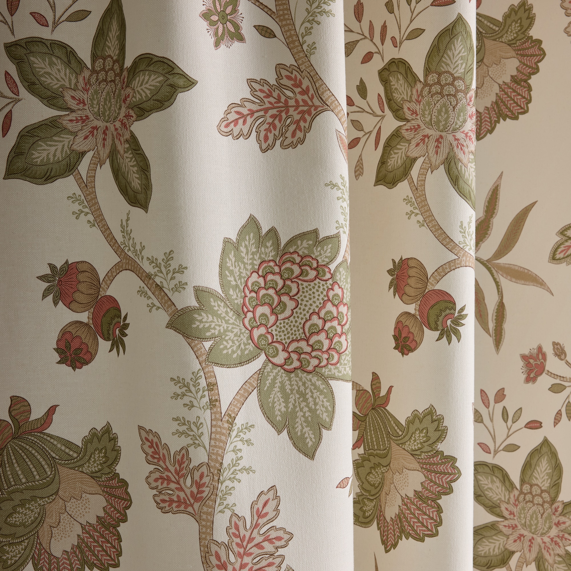 Cortina Confecionada com Sistema Multiusos Verona Verde-6