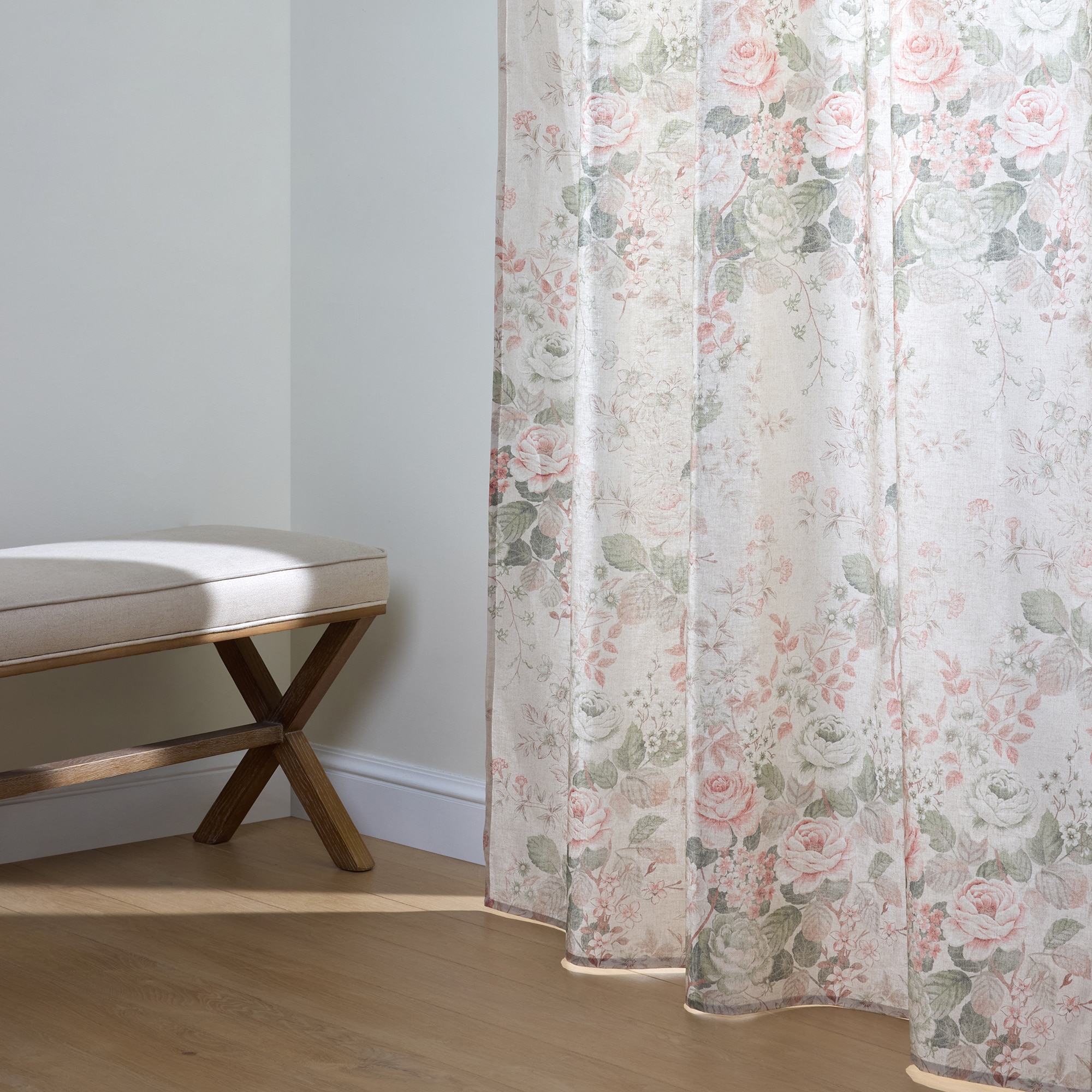 Cortina Confecionada com Sistema Multiusos Madison Verde-1