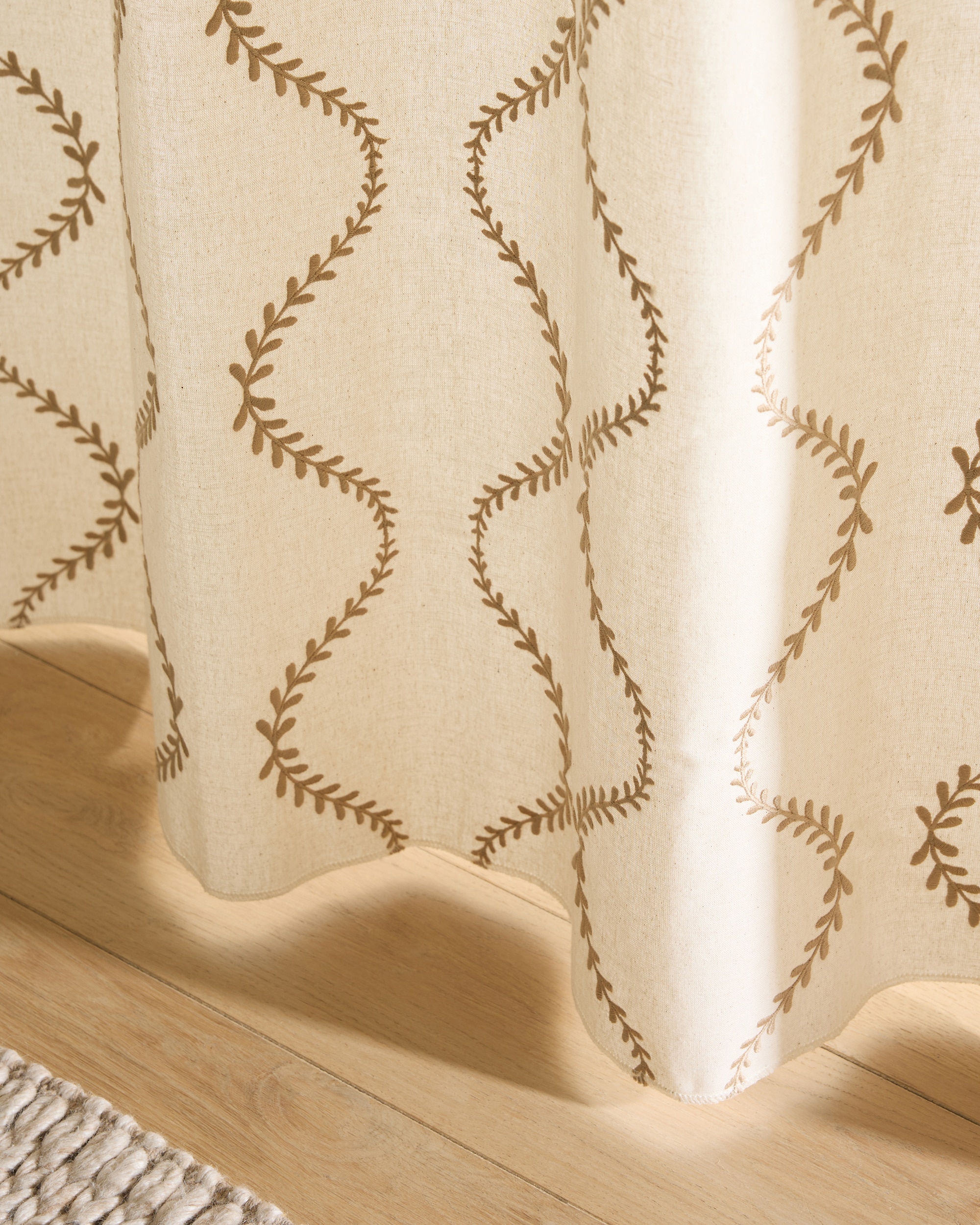 Cortina Confecionada com Sistema Multiusos Olimpia Bege-4