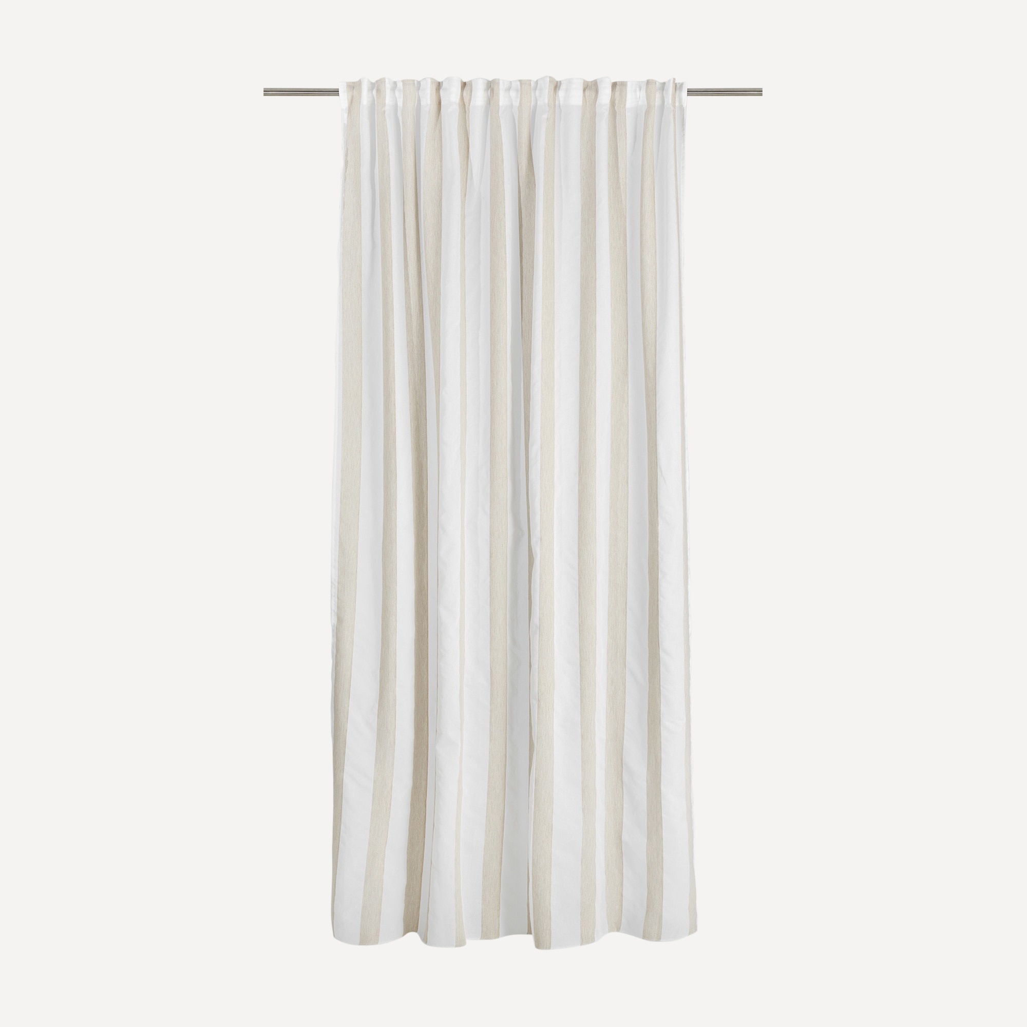 Cortina Confecionada com Sistema Multiusos Labeo Bege-4