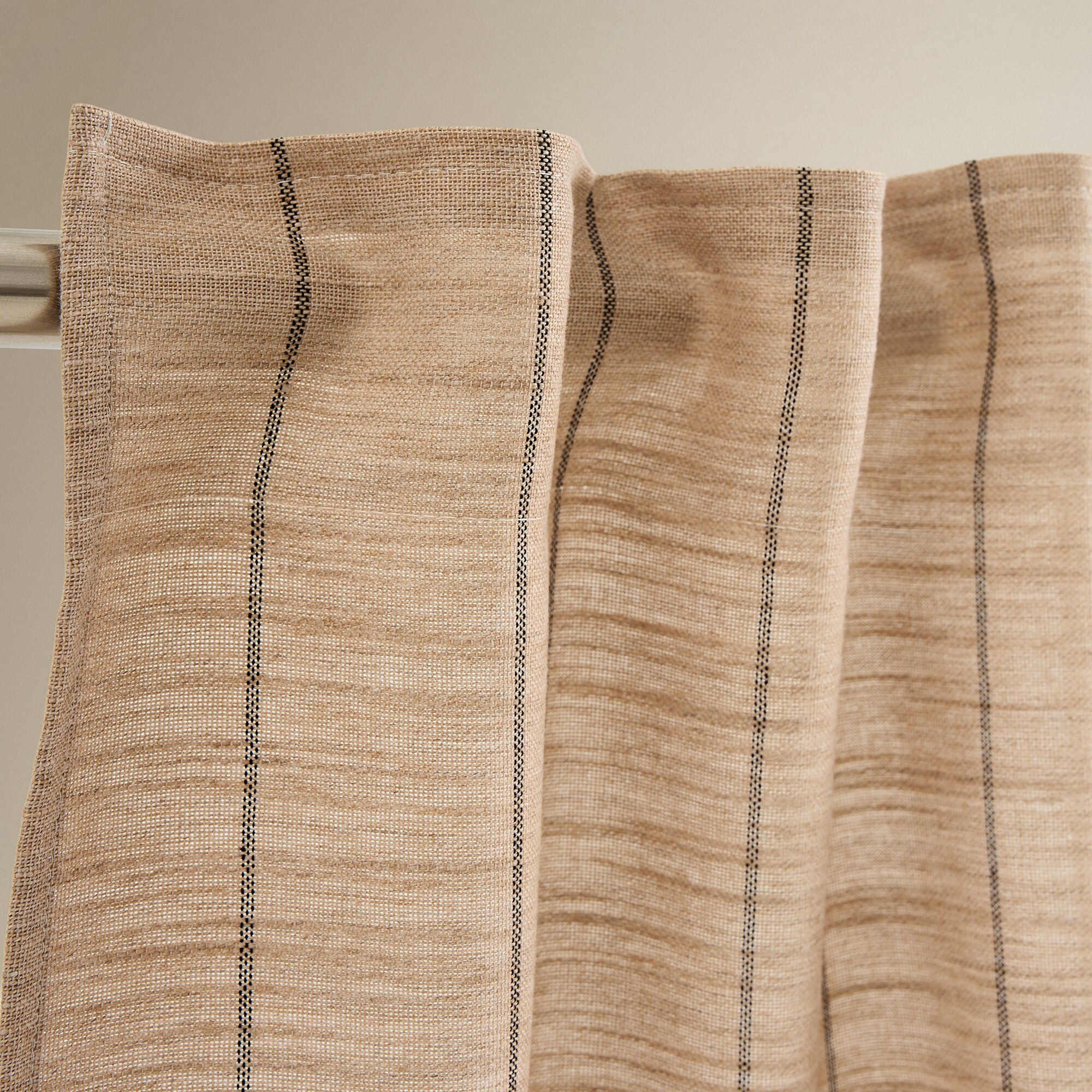 Cortinado Confecionado com Sistema Multiusos Linenia Natural-3