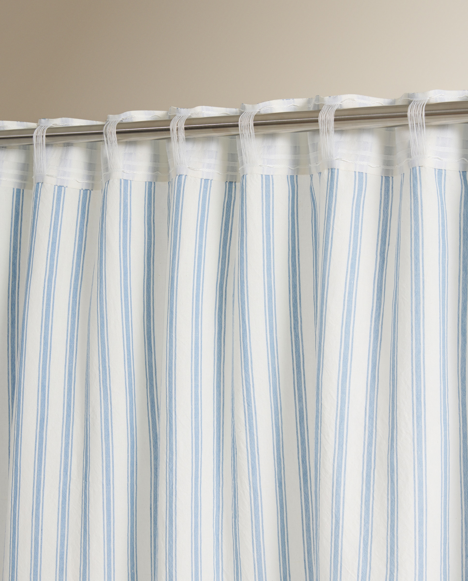 Visillo confeccionado con sistema multiusos Rayures - Azul 140 x 270 cm Azul-5