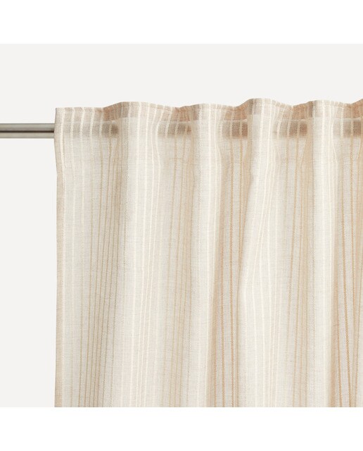 Visillo confeccionado con sistema multiusos Pliso El Corte Inglés - Beige 180 x 270 cm Beige-2