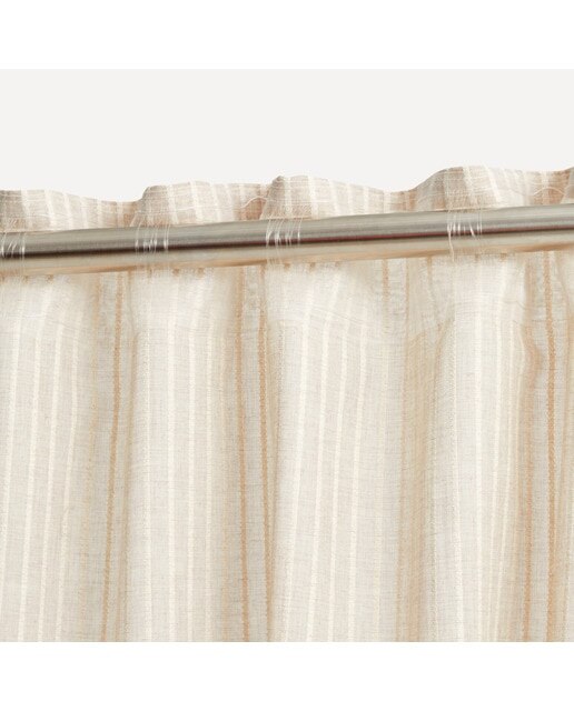 Visillo confeccionado con sistema multiusos Pliso El Corte Inglés - Beige 180 x 270 cm Beige-3
